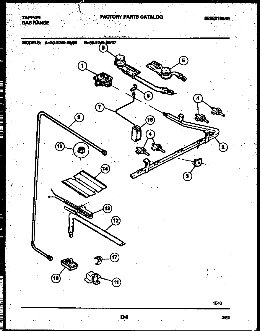 06 - BURNER, MANIFOLD AND GAS CONTROL