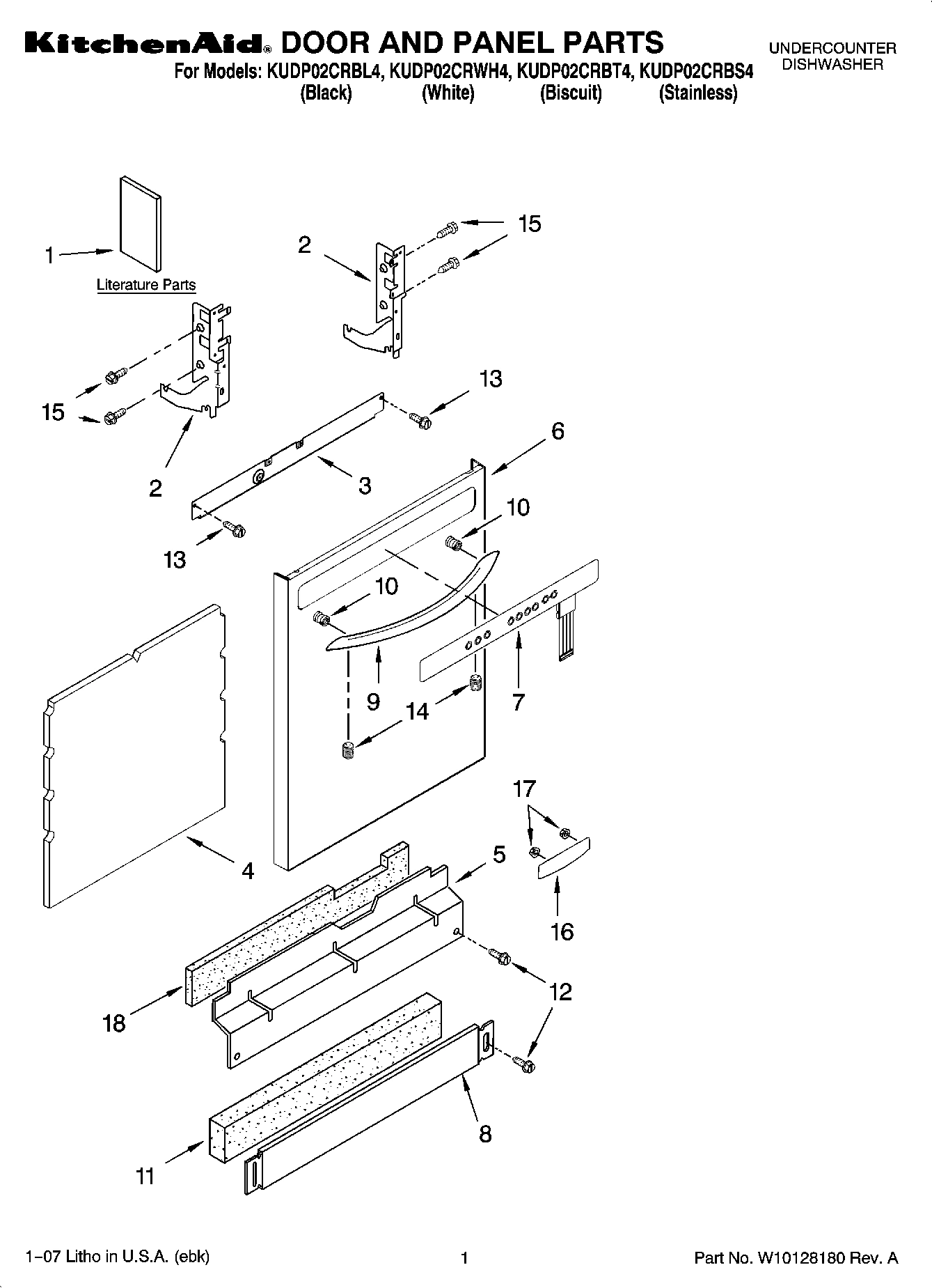 01 - DOOR AND PANEL PARTS