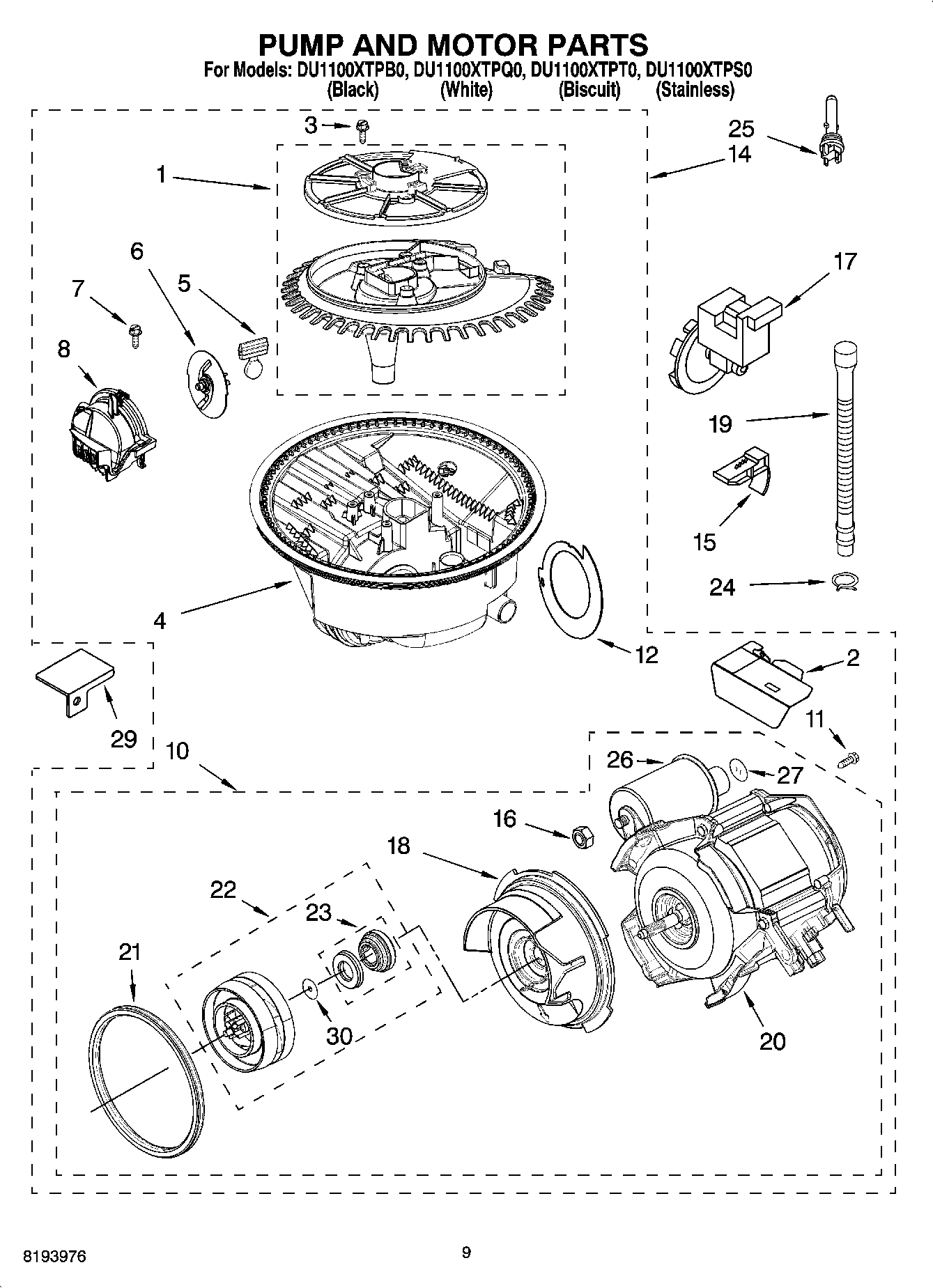 08 - PUMP AND MOTOR PARTS