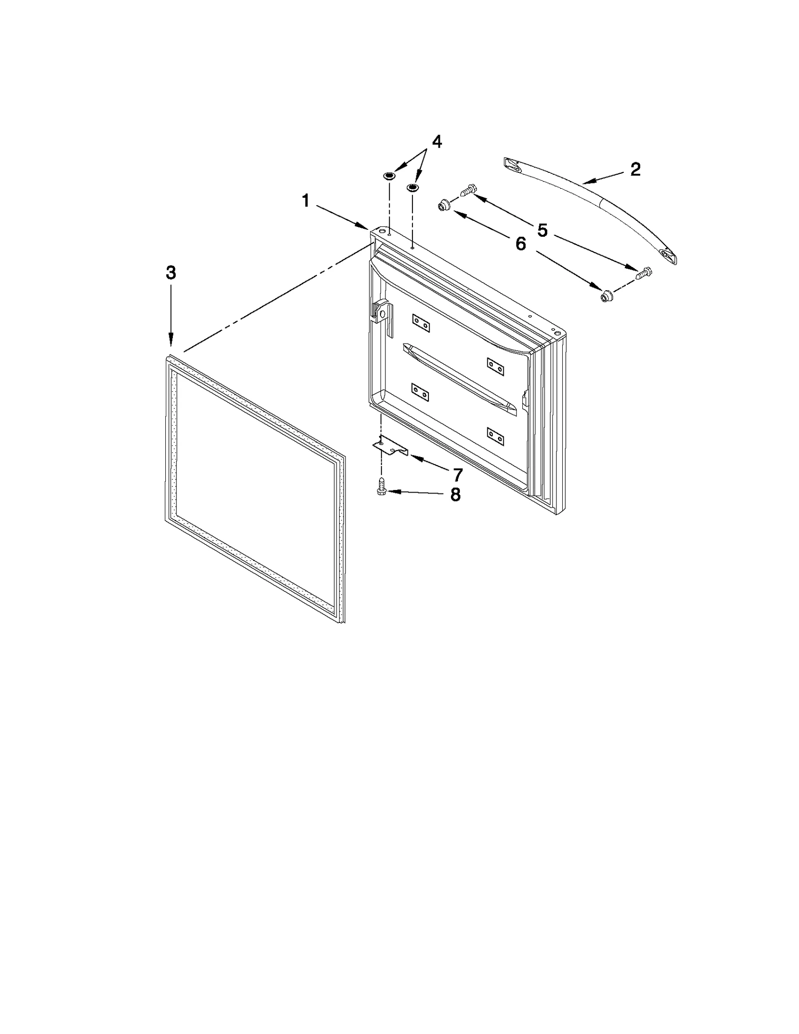 FREEZER DOOR PARTS