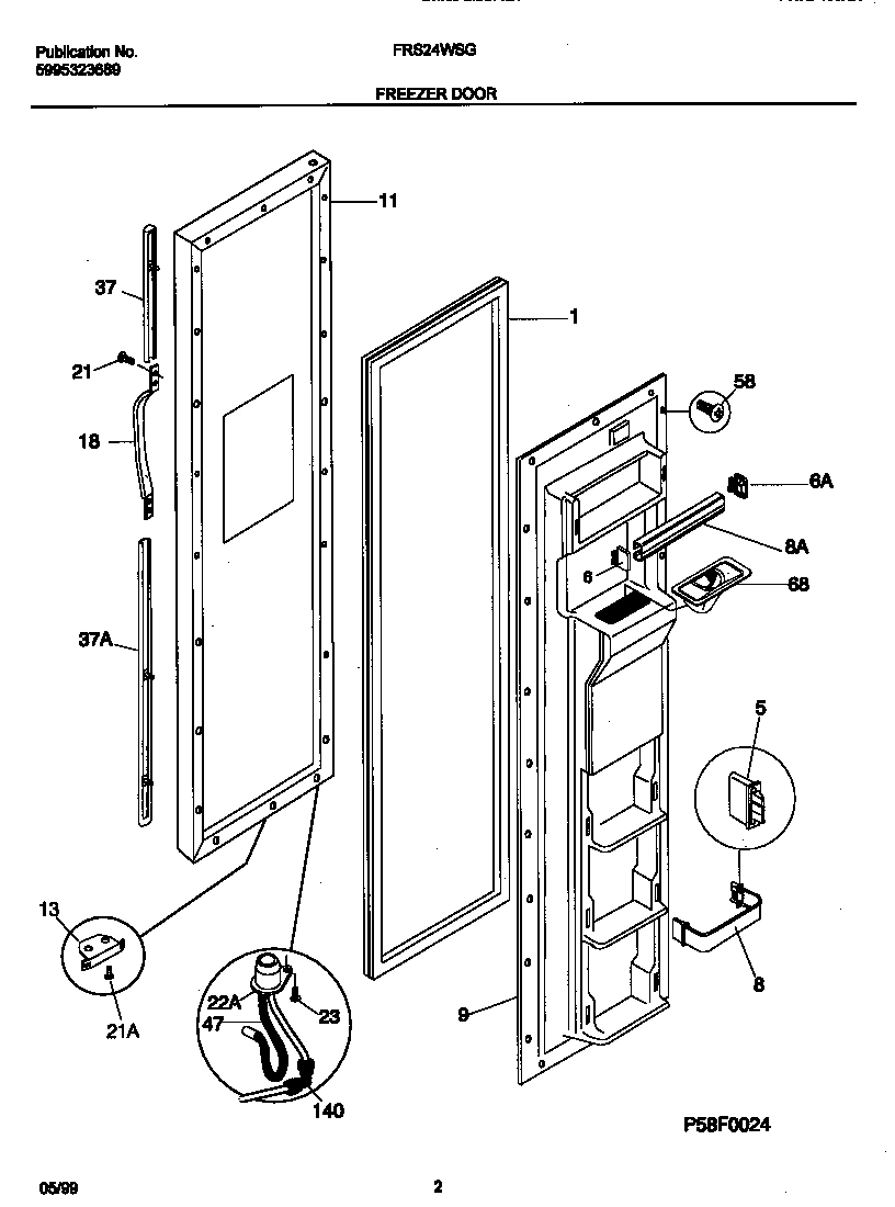 02 - FREEZER DOOR