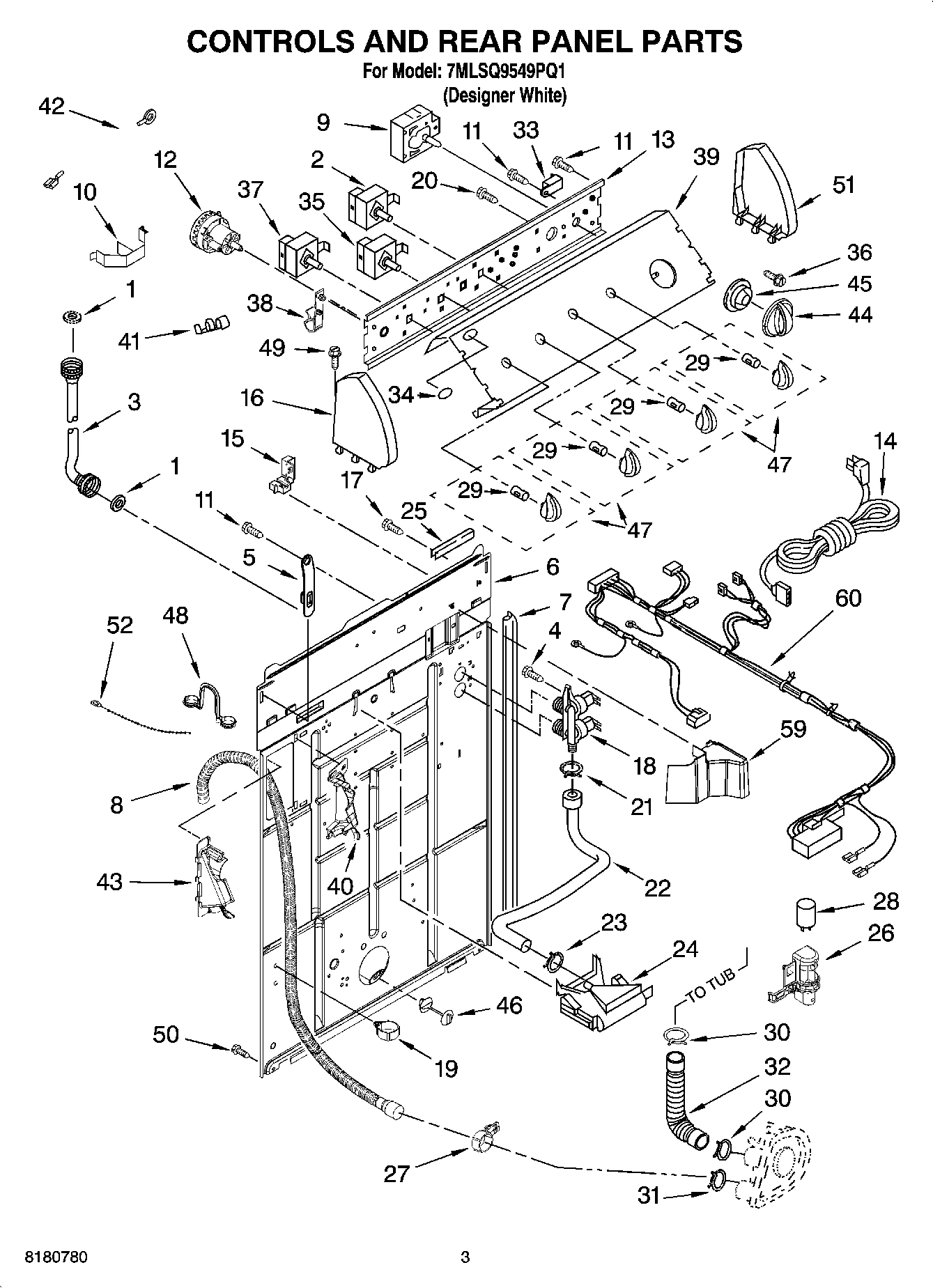 02 - CONTROLS AND REAR PANEL PARTS