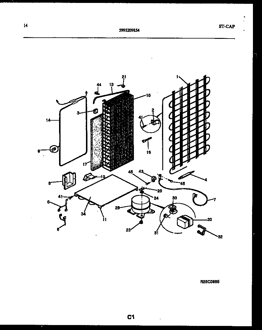 08 - SYSTEM AND AUTOMATIC DEFROST PARTS