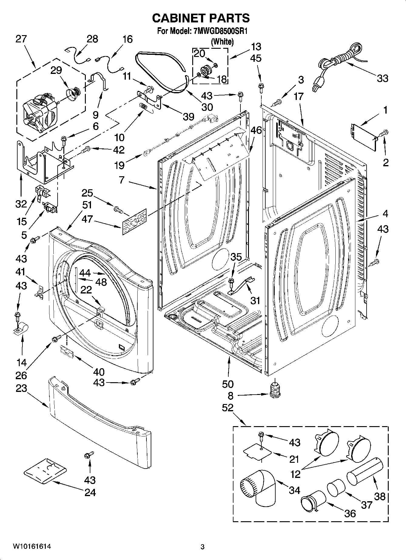 02 - CABINET PARTS