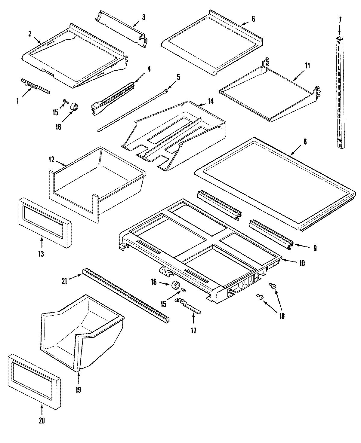 09 - SHELVES & ACCESSORIES