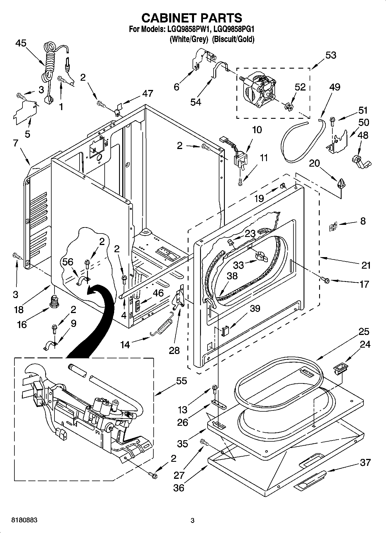 02 - CABINET PARTS