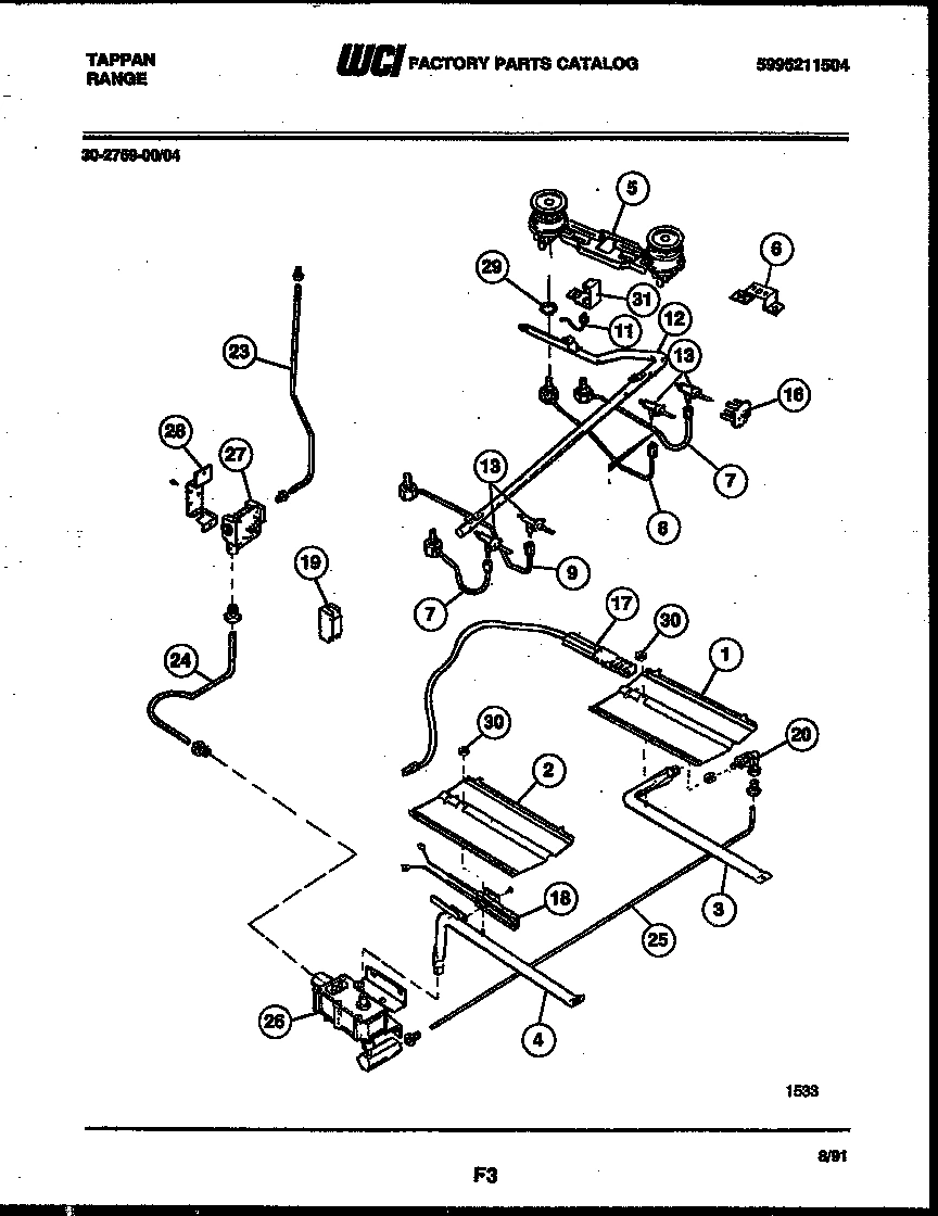 04 - BURNER, MANIFOLD AND GAS CONTROL