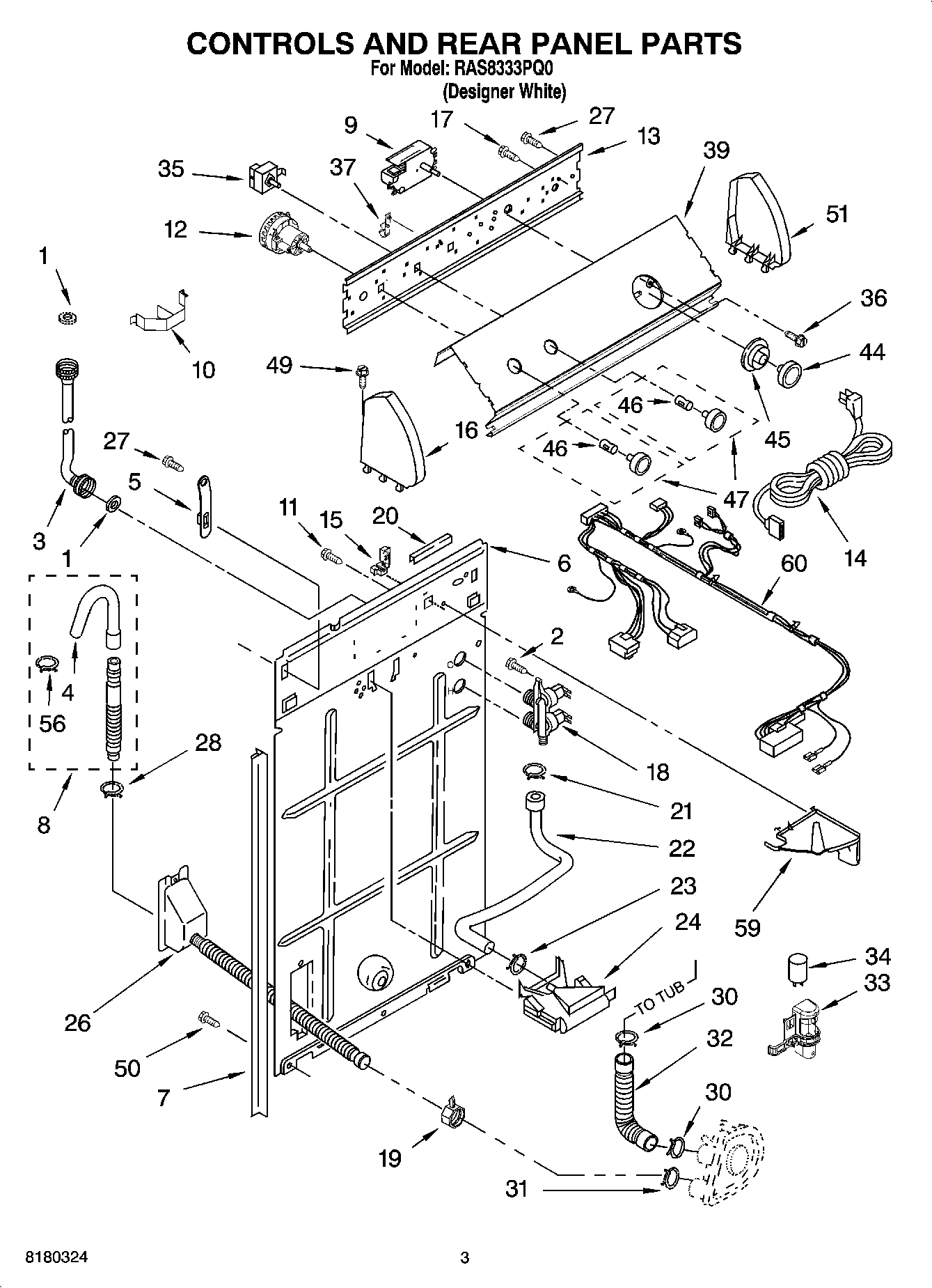 02 - CONTROLS AND REAR PANEL PARTS