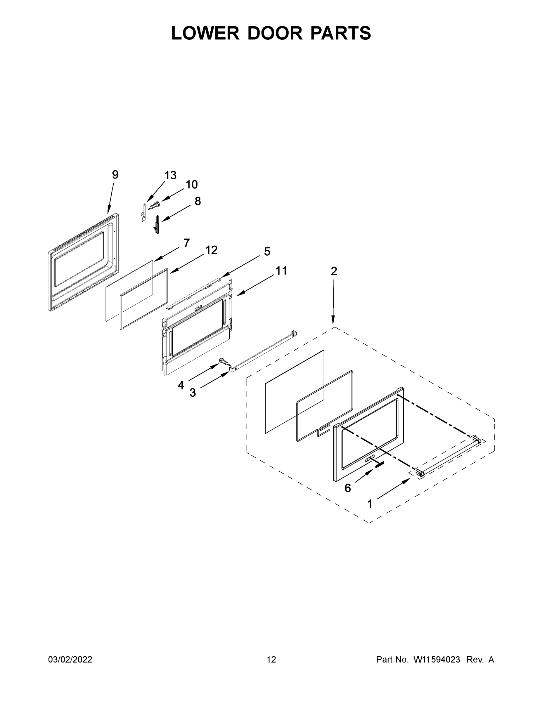 07 - LOWER DOOR PARTS