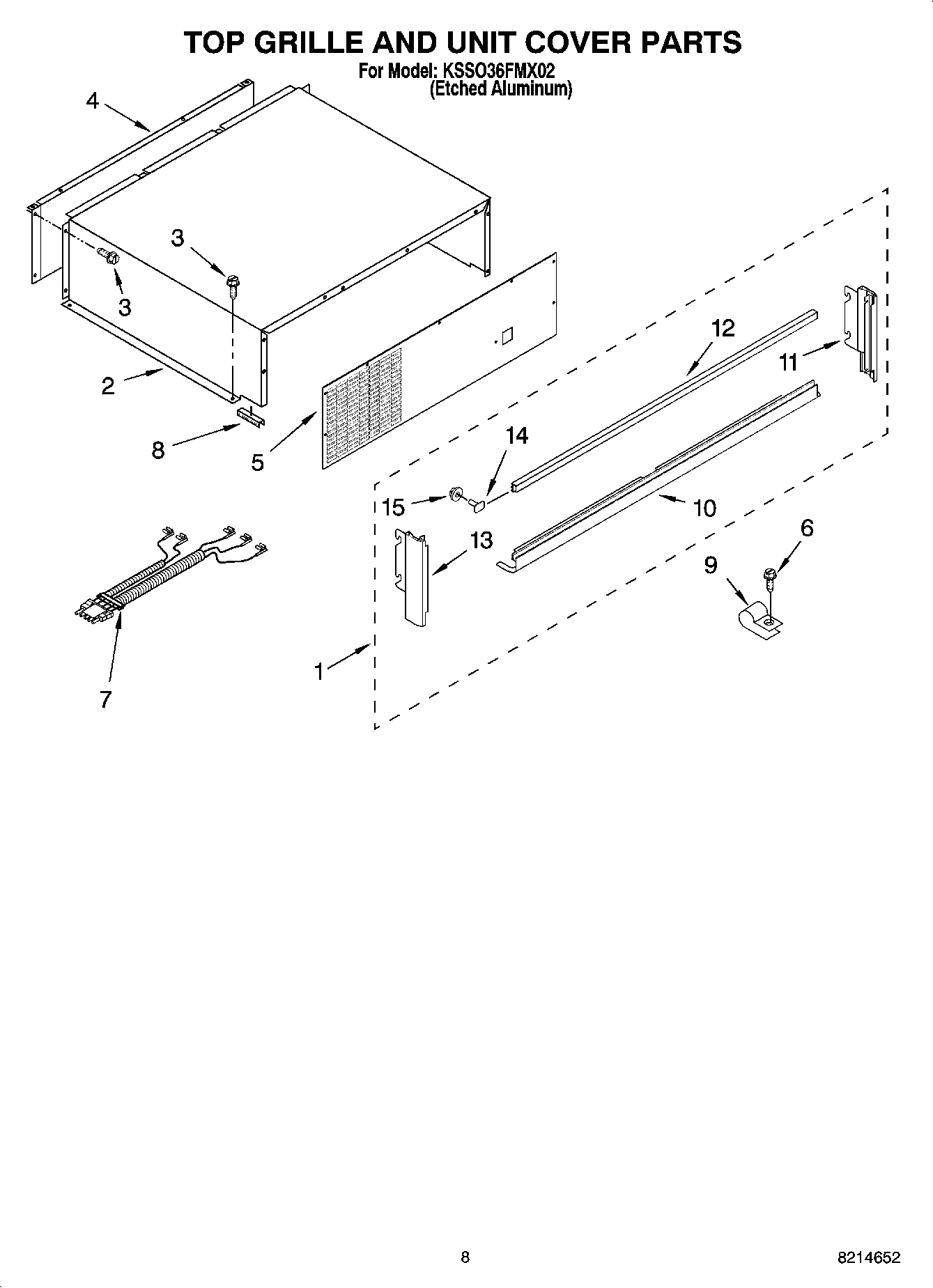 06 - TOP GRILLE AND UNIT COVER PARTS