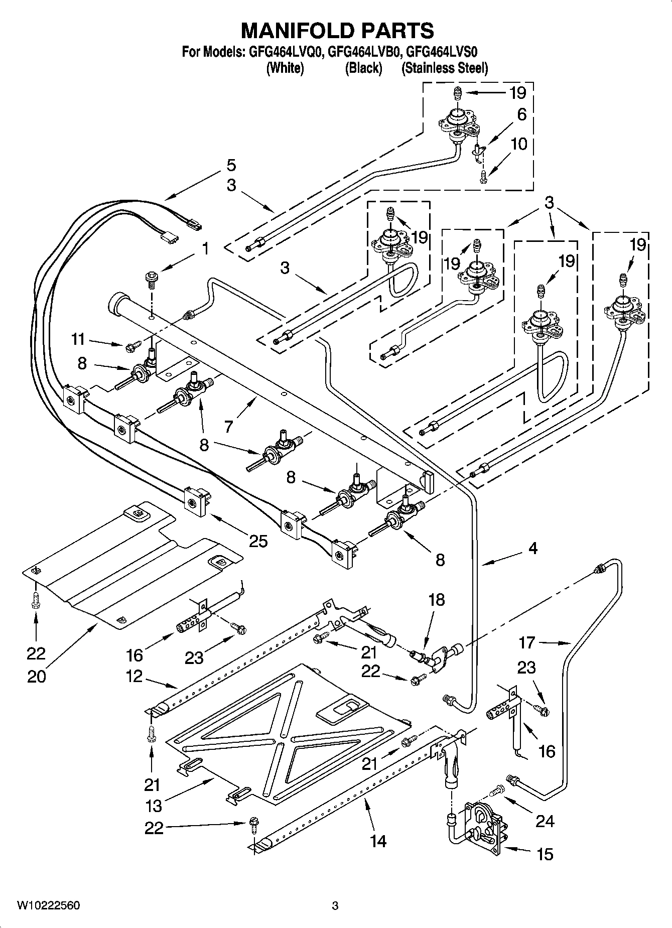 03 - MANIFOLD PARTS