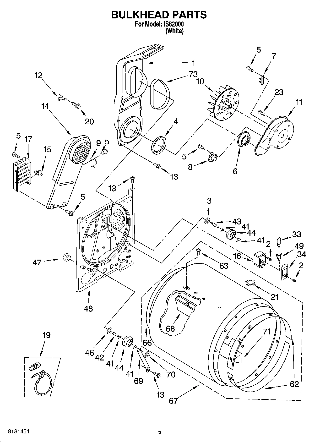 03 - BULKHEAD PARTS, OPTIONAL PARTS (NOT INCLUDED)