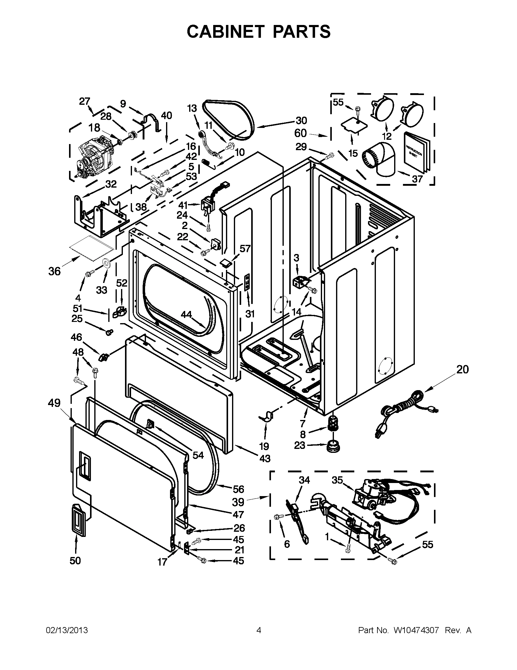 02 - CABINET PARTS