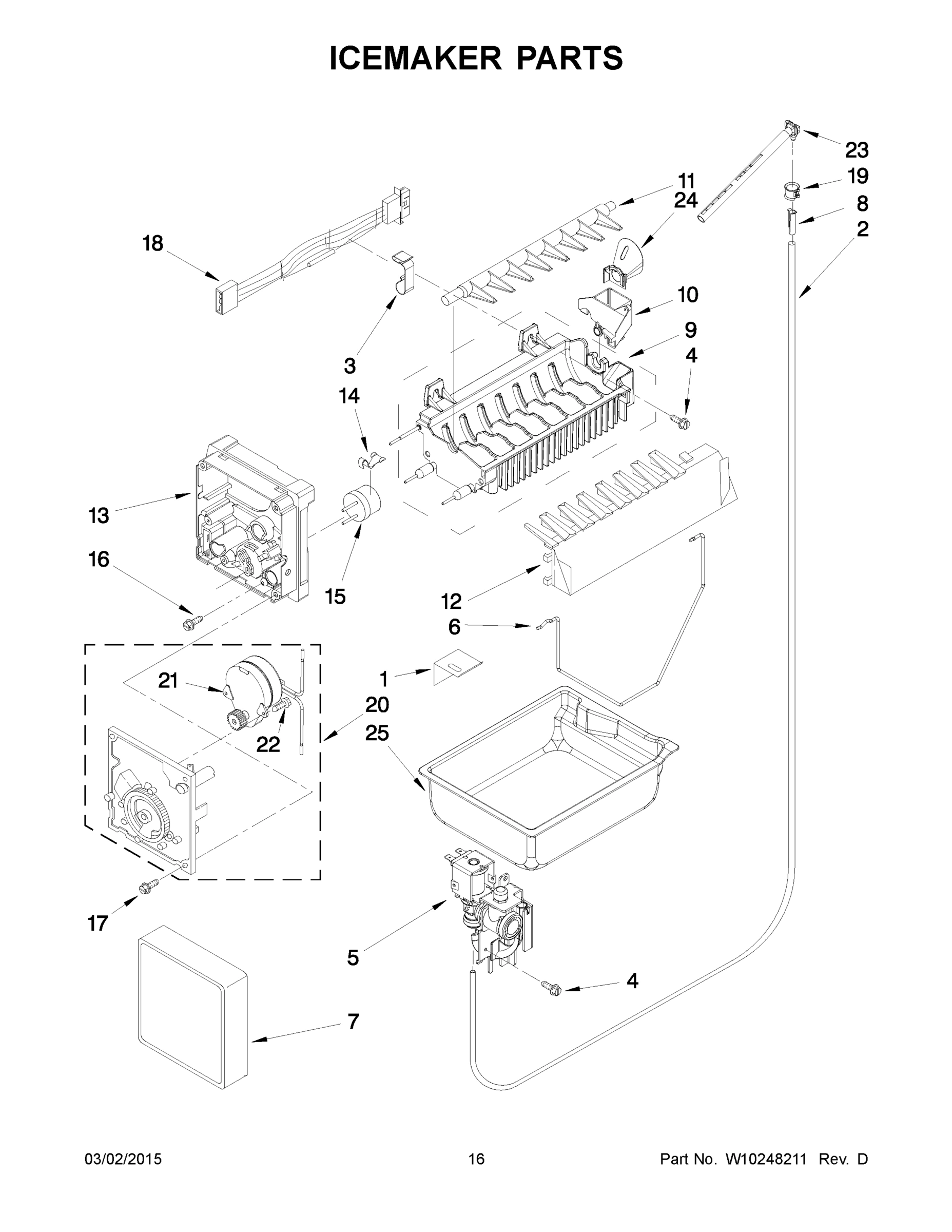 09 - ICEMAKER PARTS