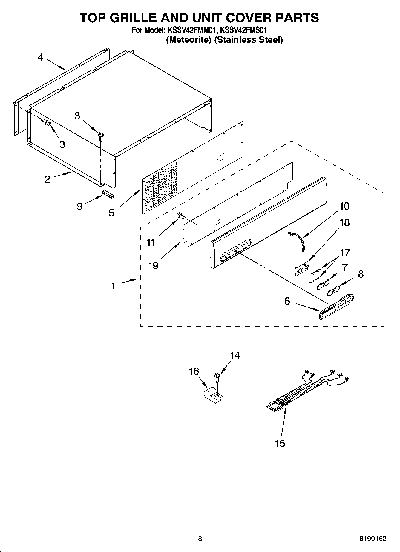 06 - TOP GRILLE AND UNIT COVER PARTS