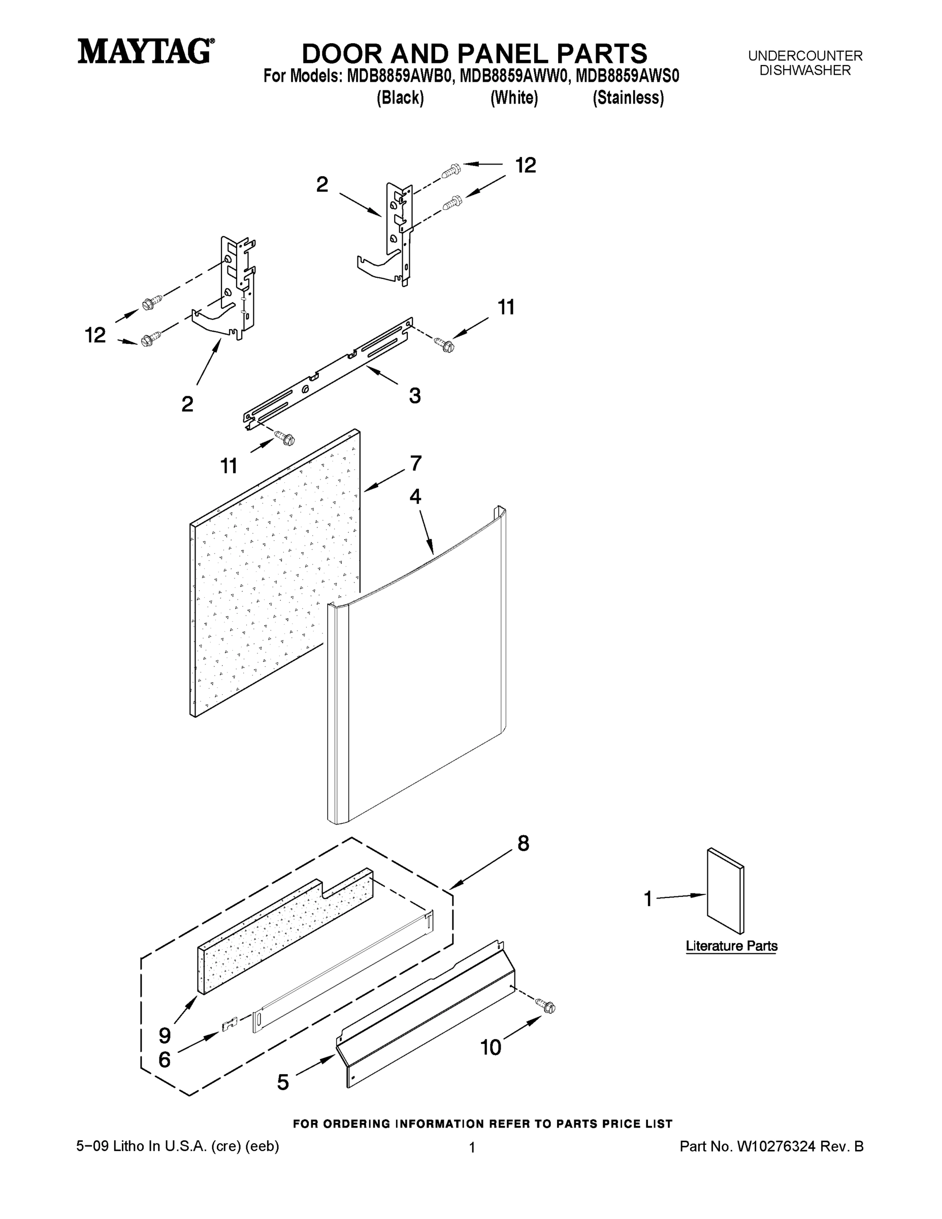 01 - DOOR AND PANEL PARTS