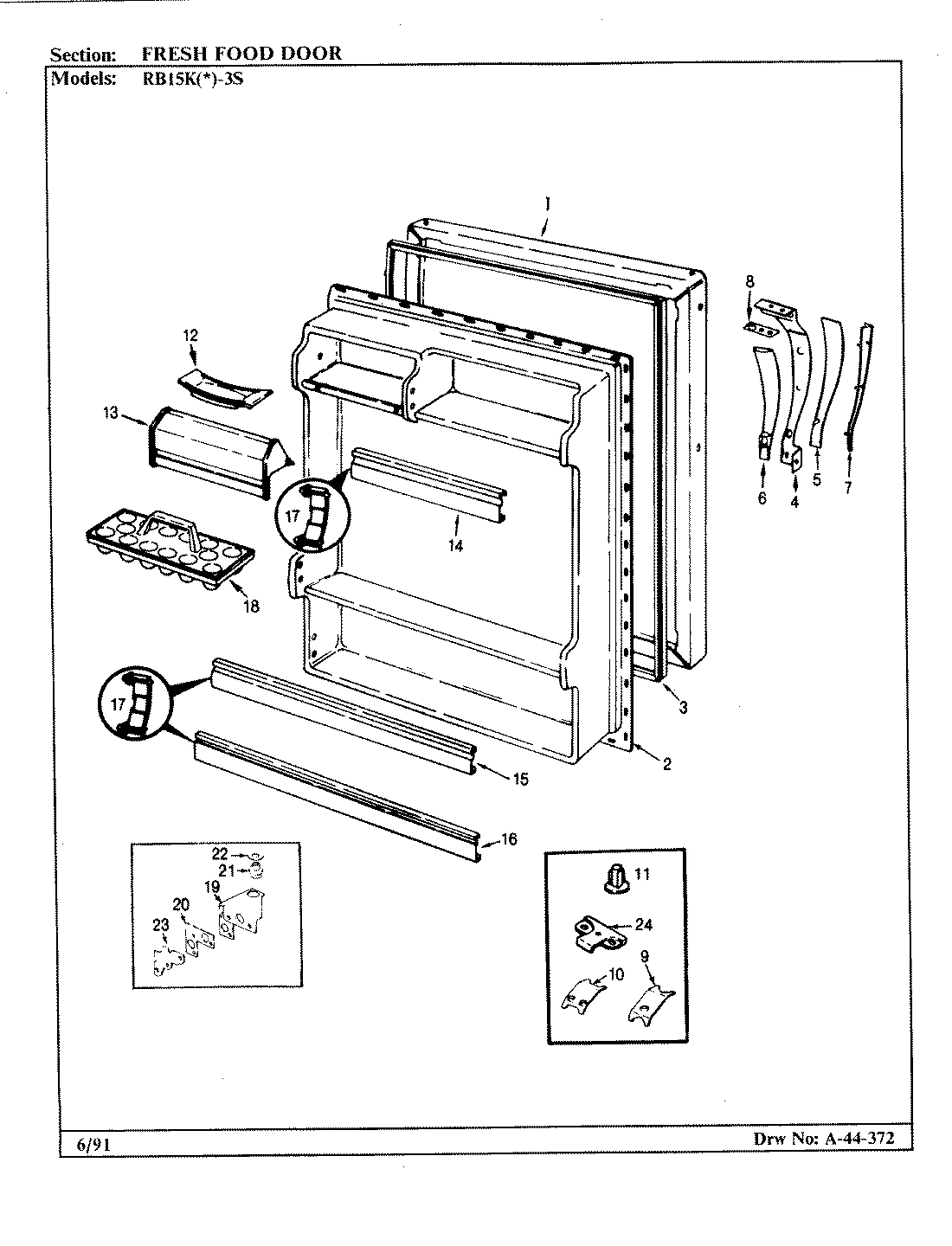 04 - FRESH FOOD DOOR