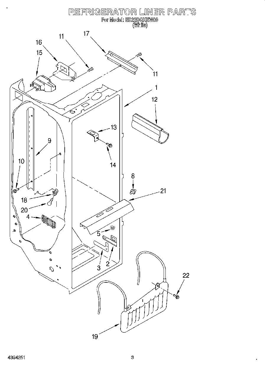 02 - REFRIGERATOR LINER