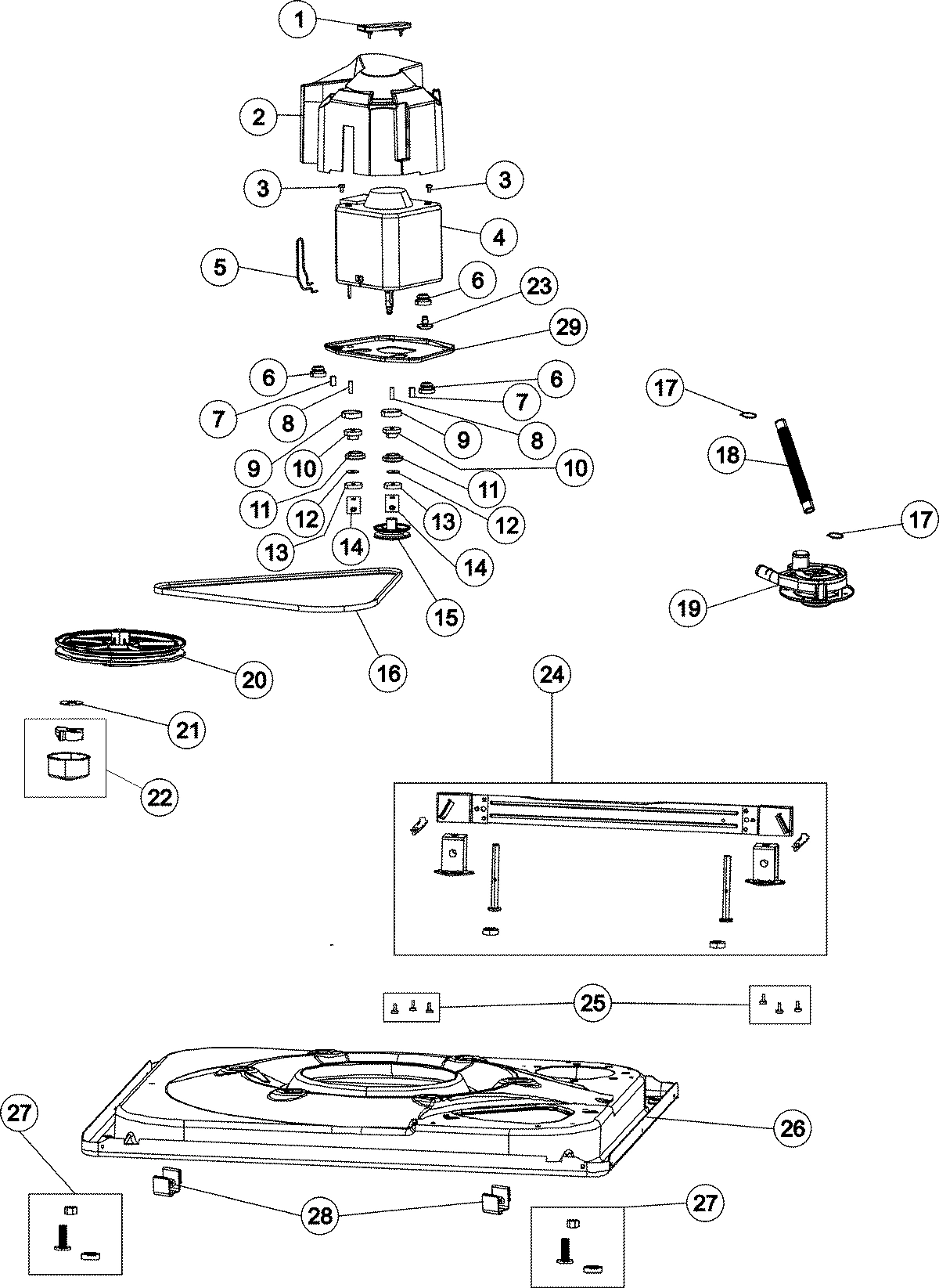 01 - BASE & MOTOR