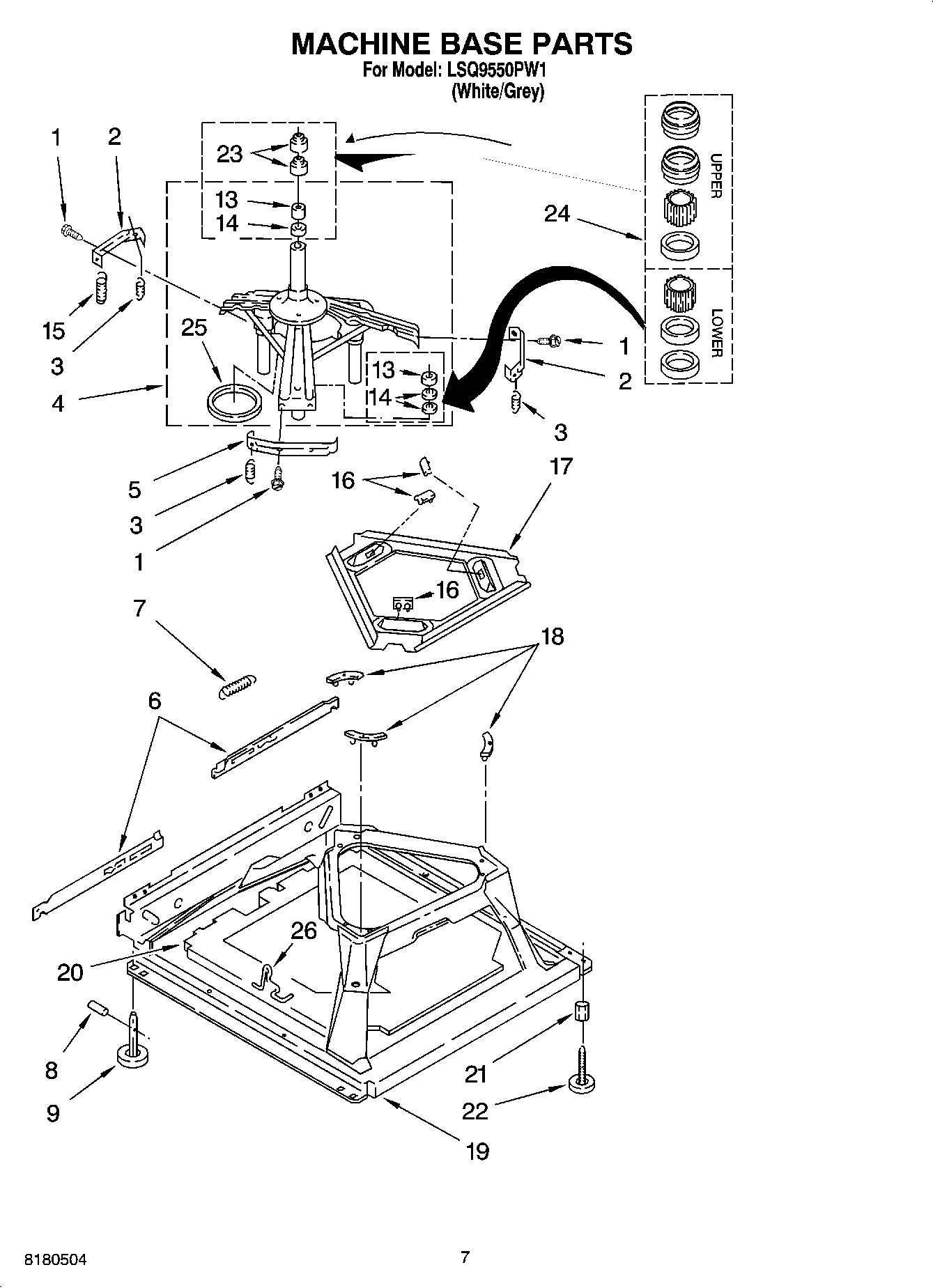 04 - MACHINE BASE PARTS
