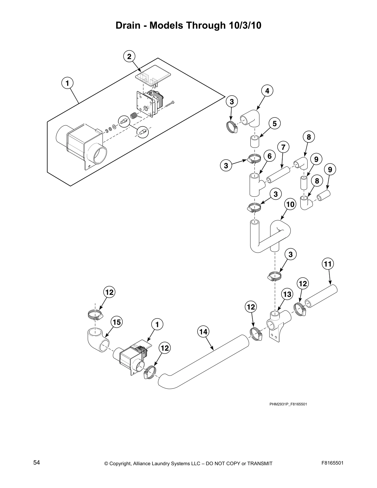 Drain - Models Through 10/3/10