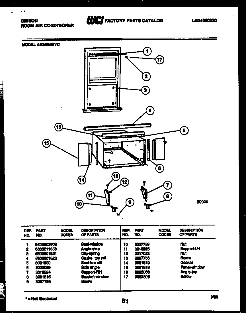 06 - CABINET AND INSTALLATION PARTS
