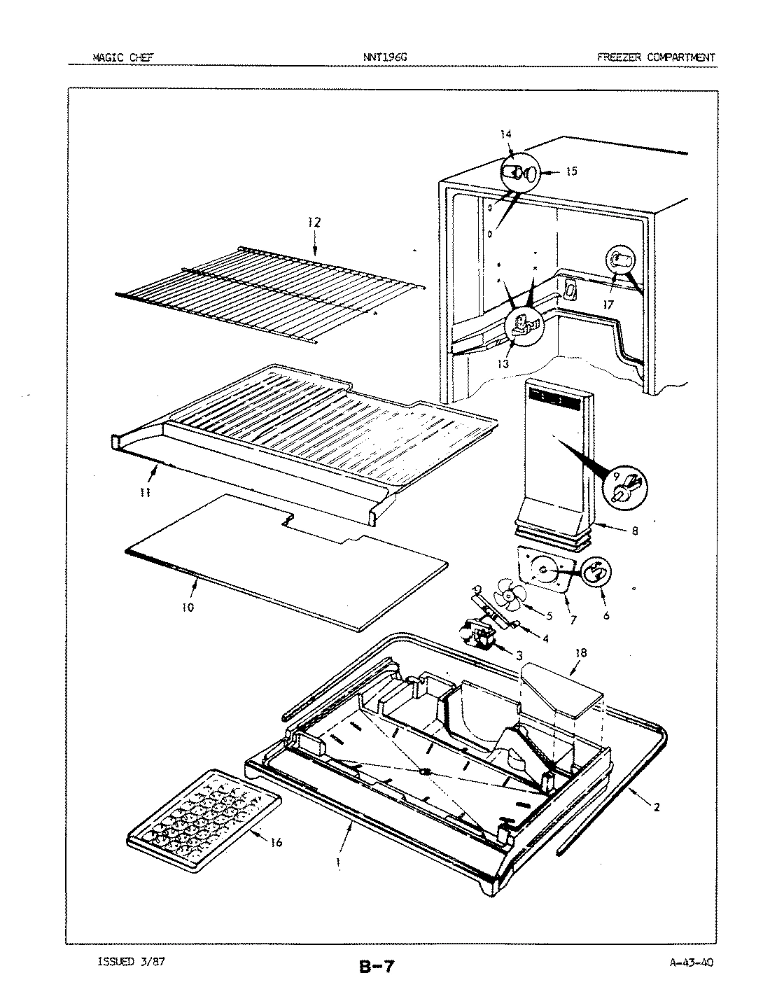 01 - FREEZER COMPARTMENT
