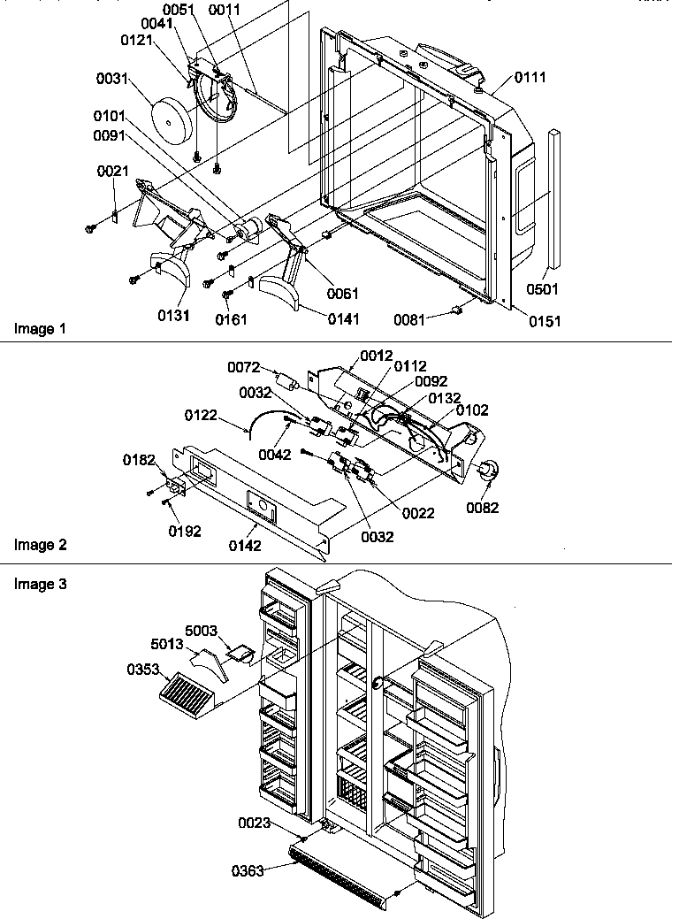 06 - ICE & WATER CAV/ELEC BRKT/& TOE GRILLE