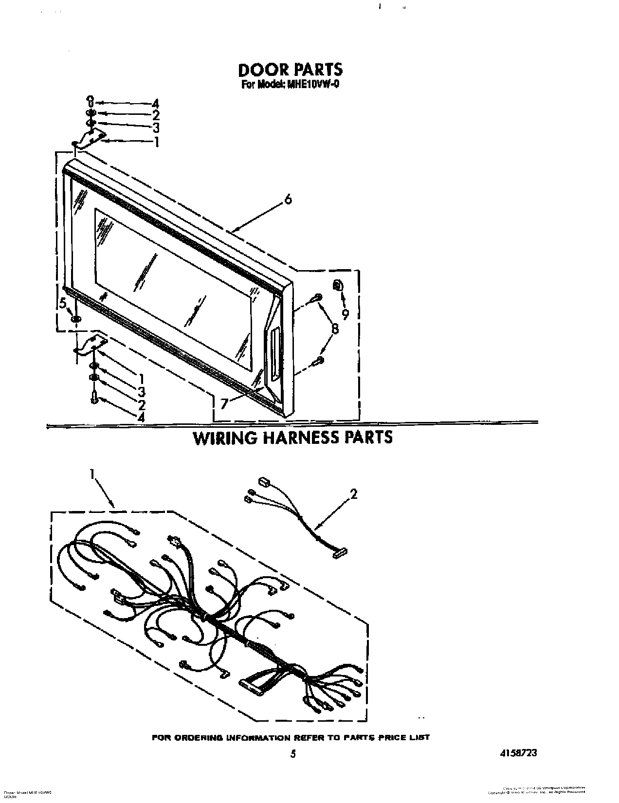 05 - DOOR, WIRING HARNESS, LIT/OPTIONAL