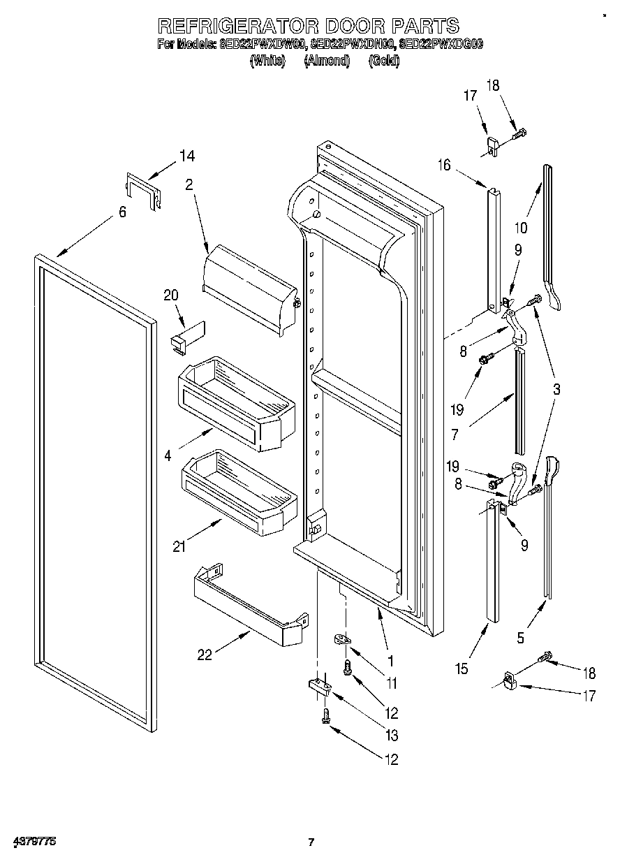 06 - REFRIGERATOR DOOR