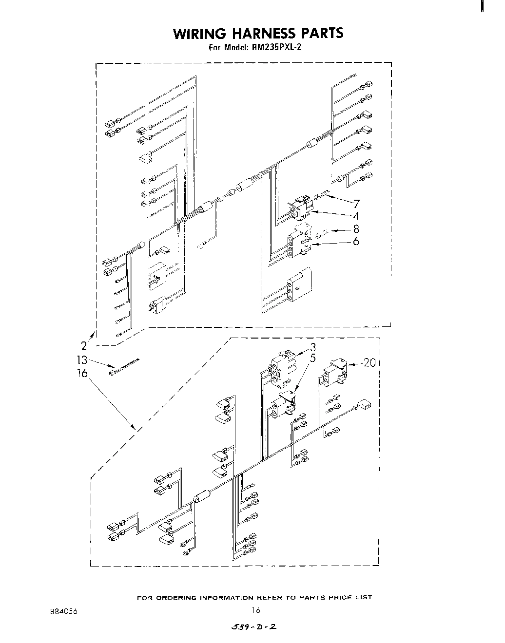 10 - WIRING HARNESS , LITERATURE AND OPTIONAL
