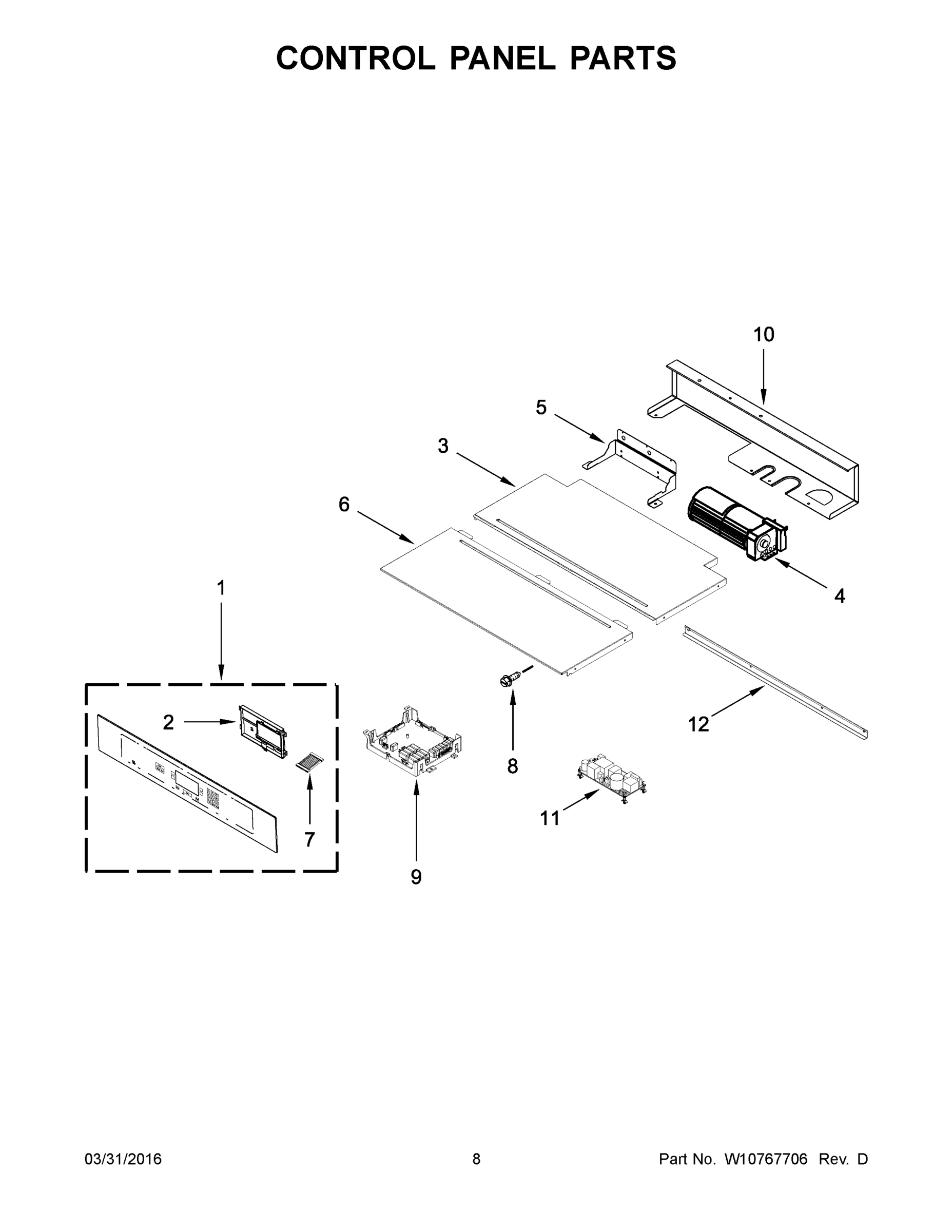 05 - CONTROL PANEL PARTS