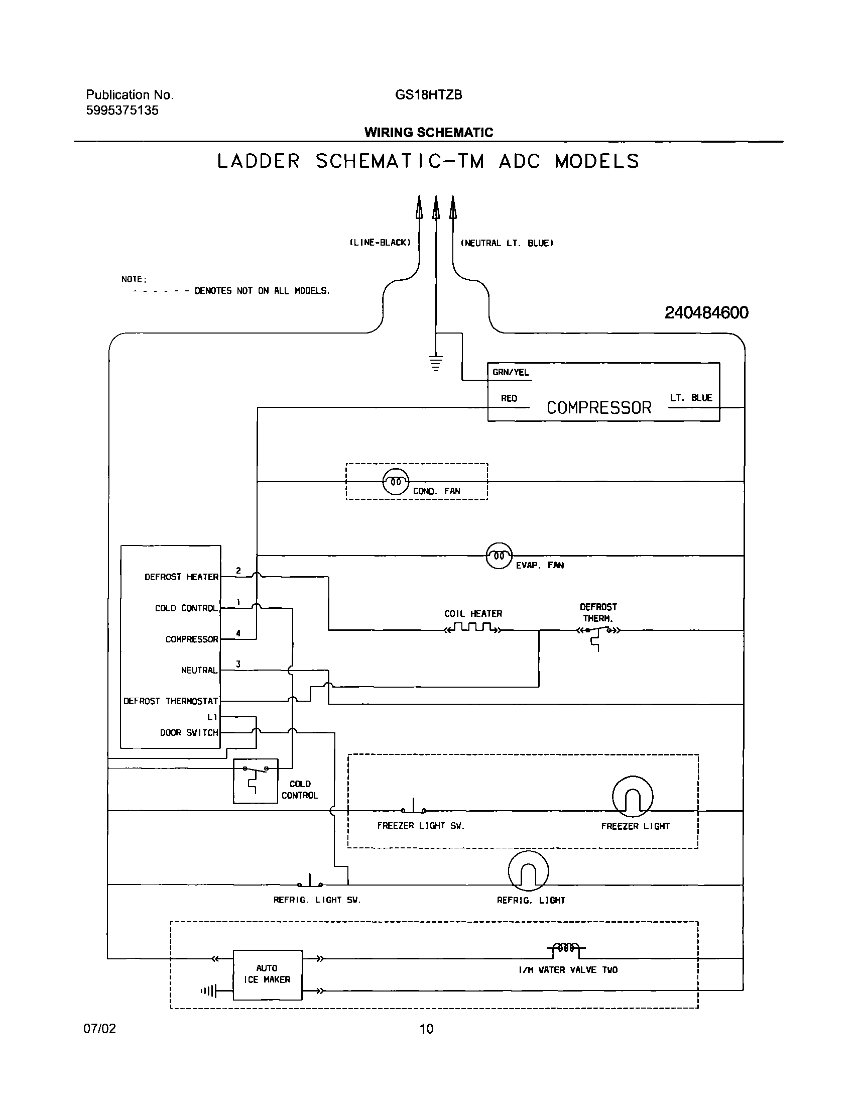 10 - WIRING SCHEMATIC