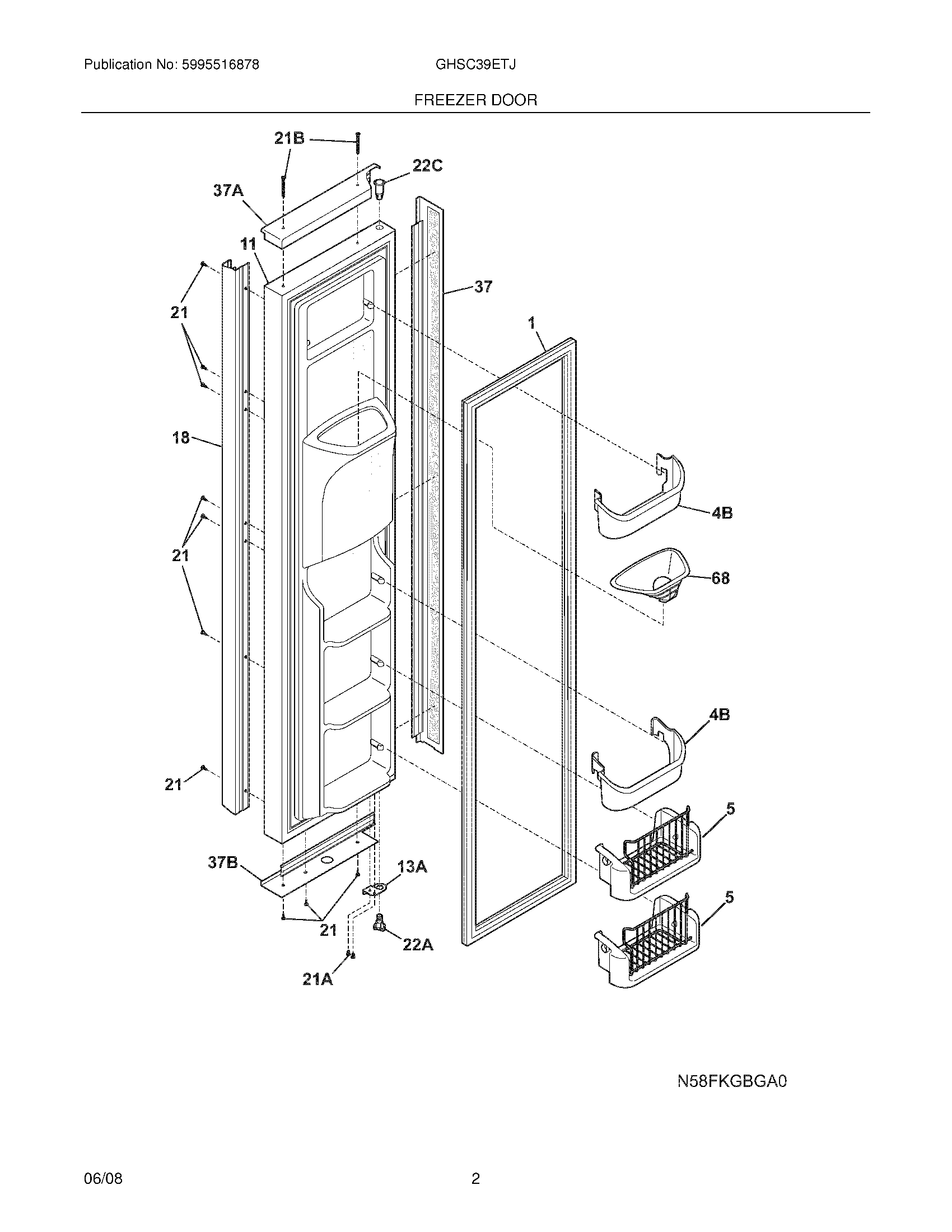03 - FREEZER DOOR
