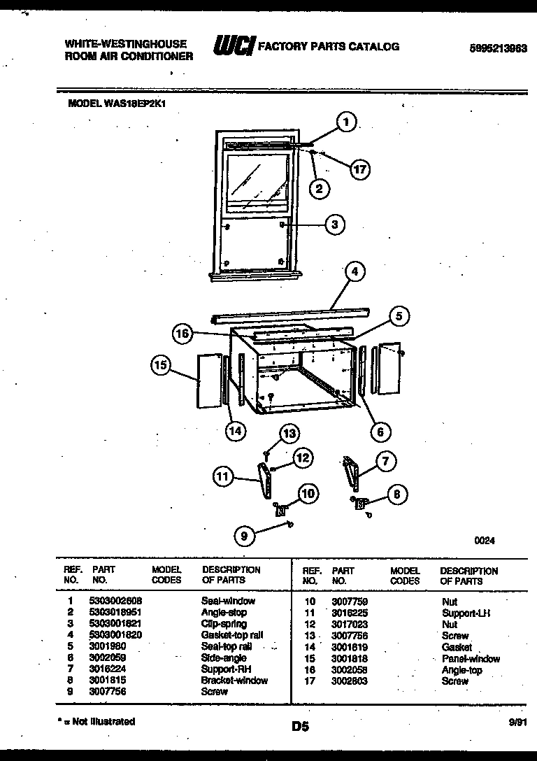 06 - CABINET AND INSTALLATION PARTS