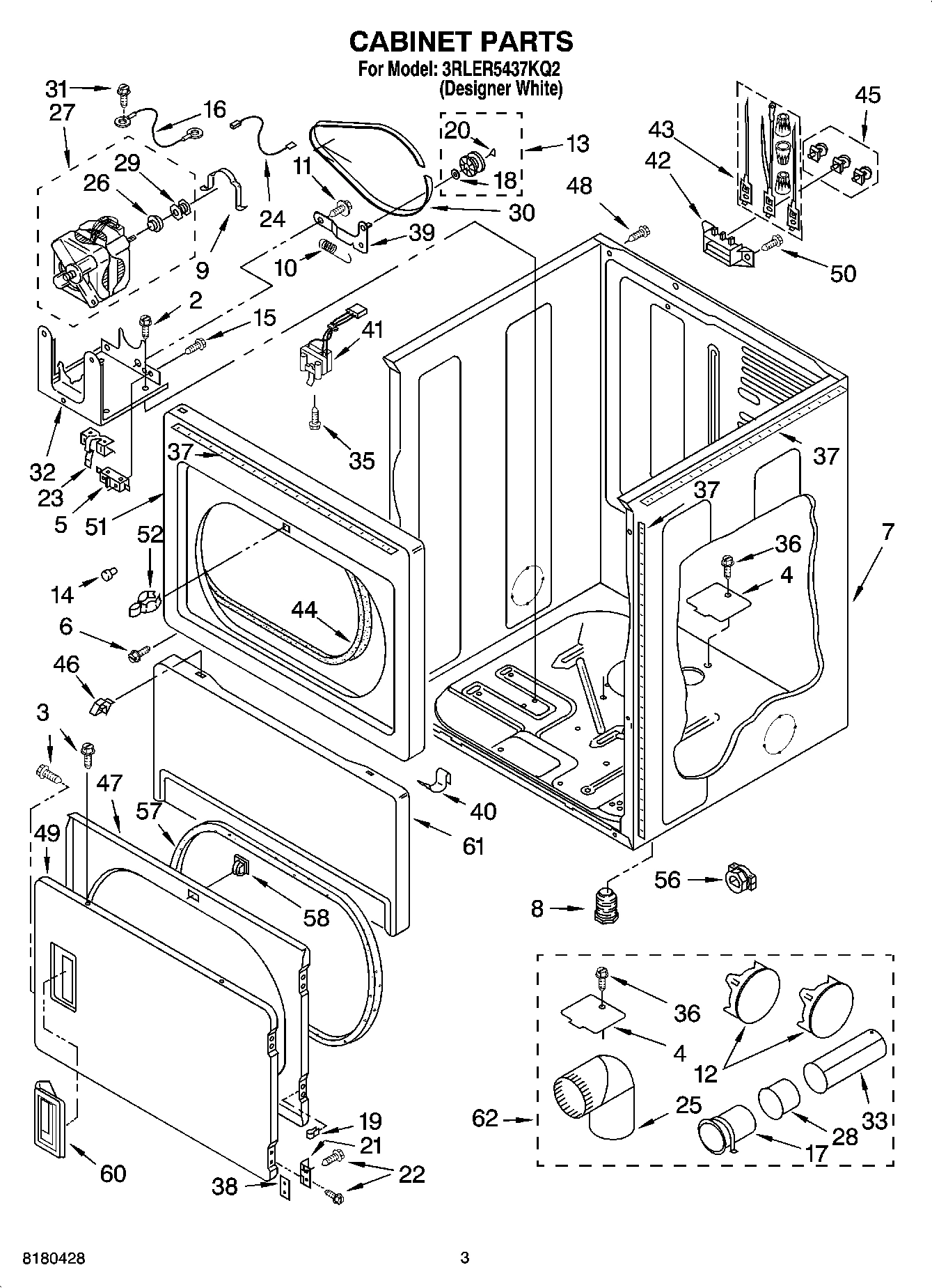 02 - CABINET PARTS