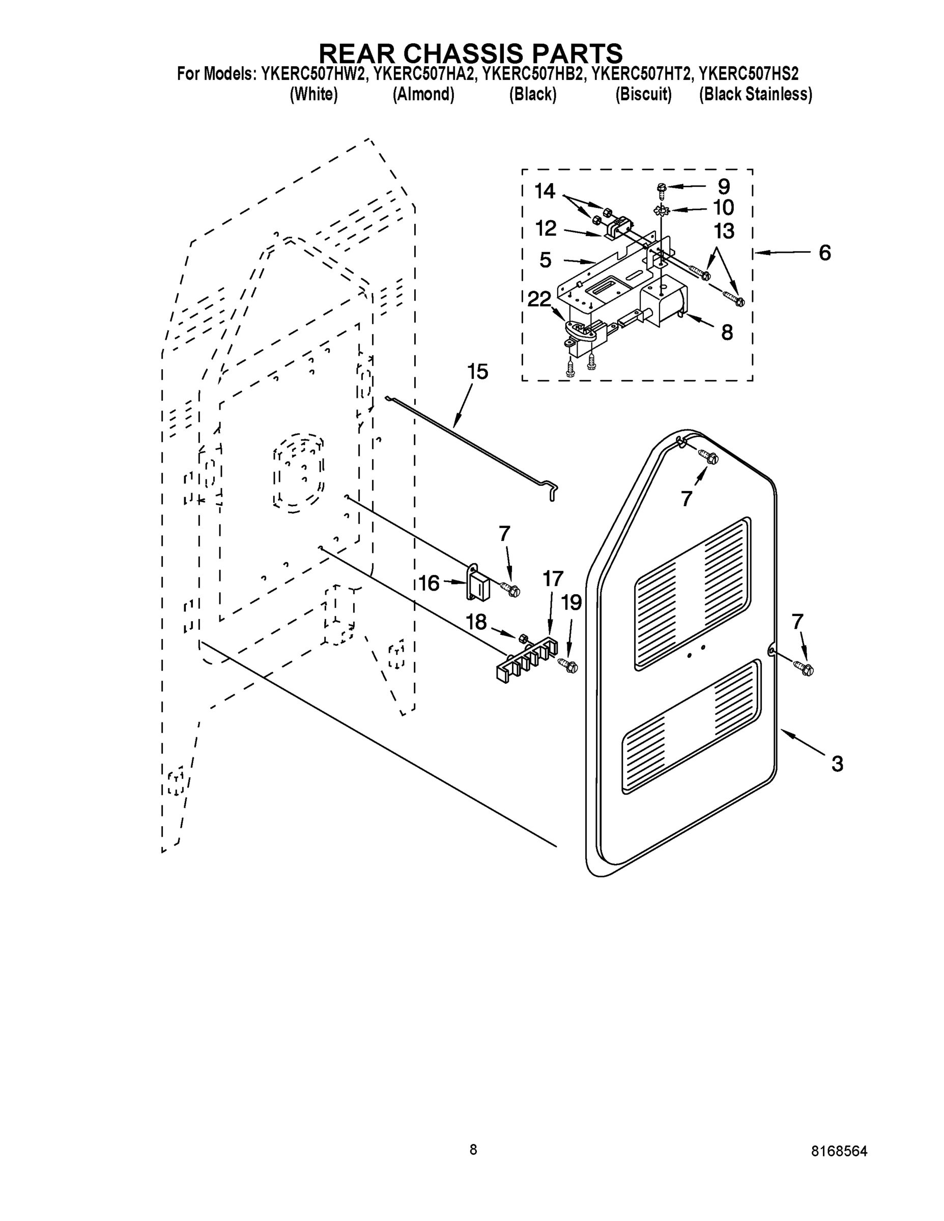 07 - REAR CHASSIS PARTS
