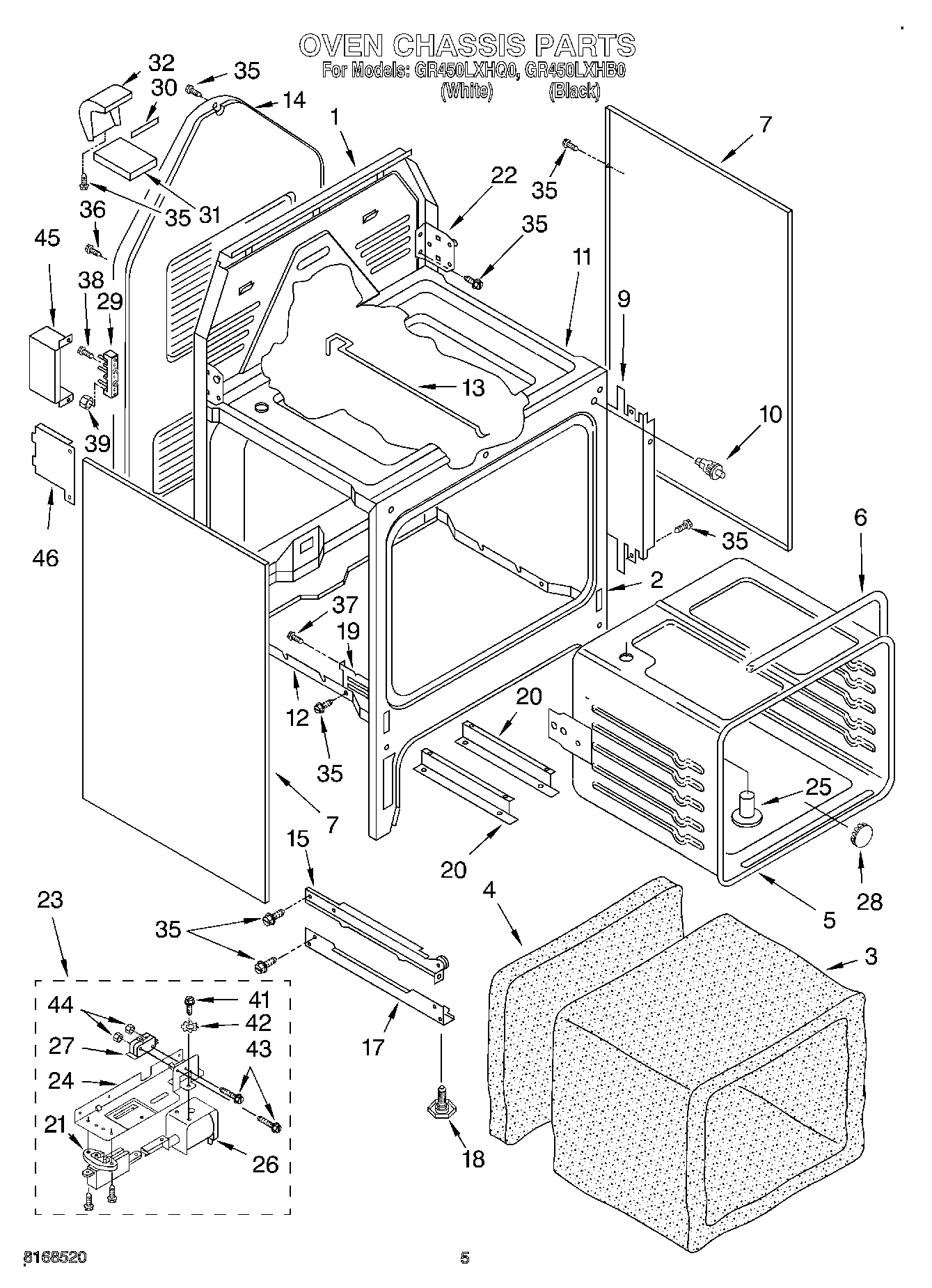 04 - OVEN CHASSIS