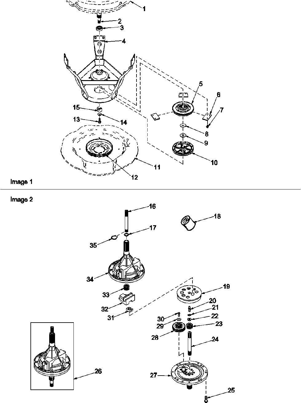 02 - BEARINGS, BRAKE & PULLEY & TRANSMISSION