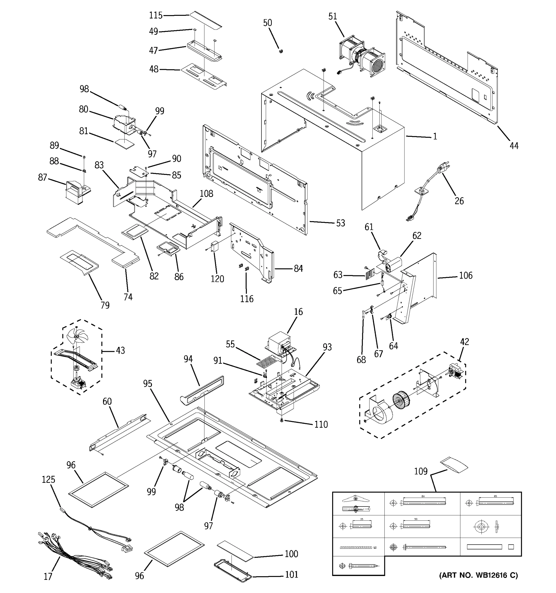 CASE & INTERIOR PARTS