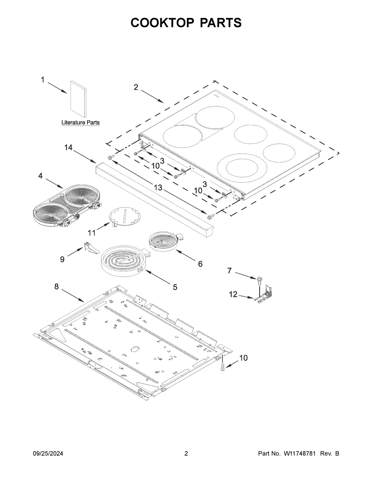 02 - COOKTOP PARTS