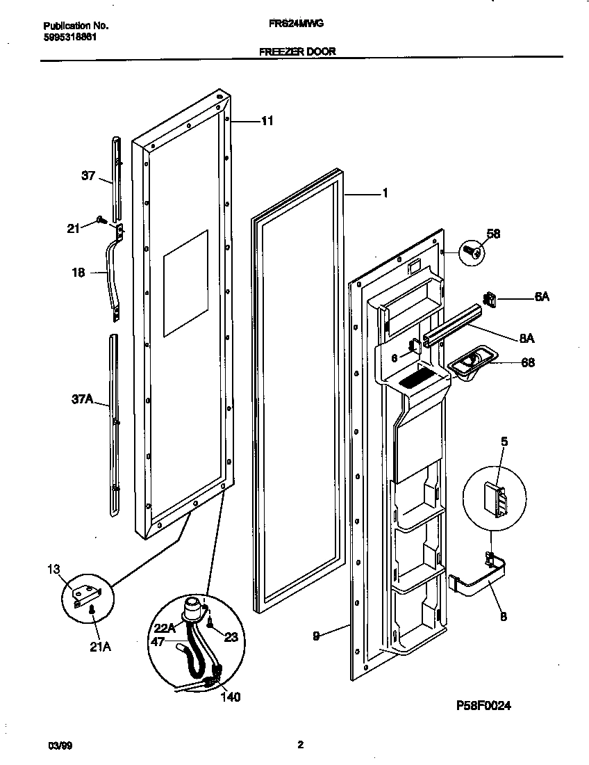 02 - FREEZER DOOR