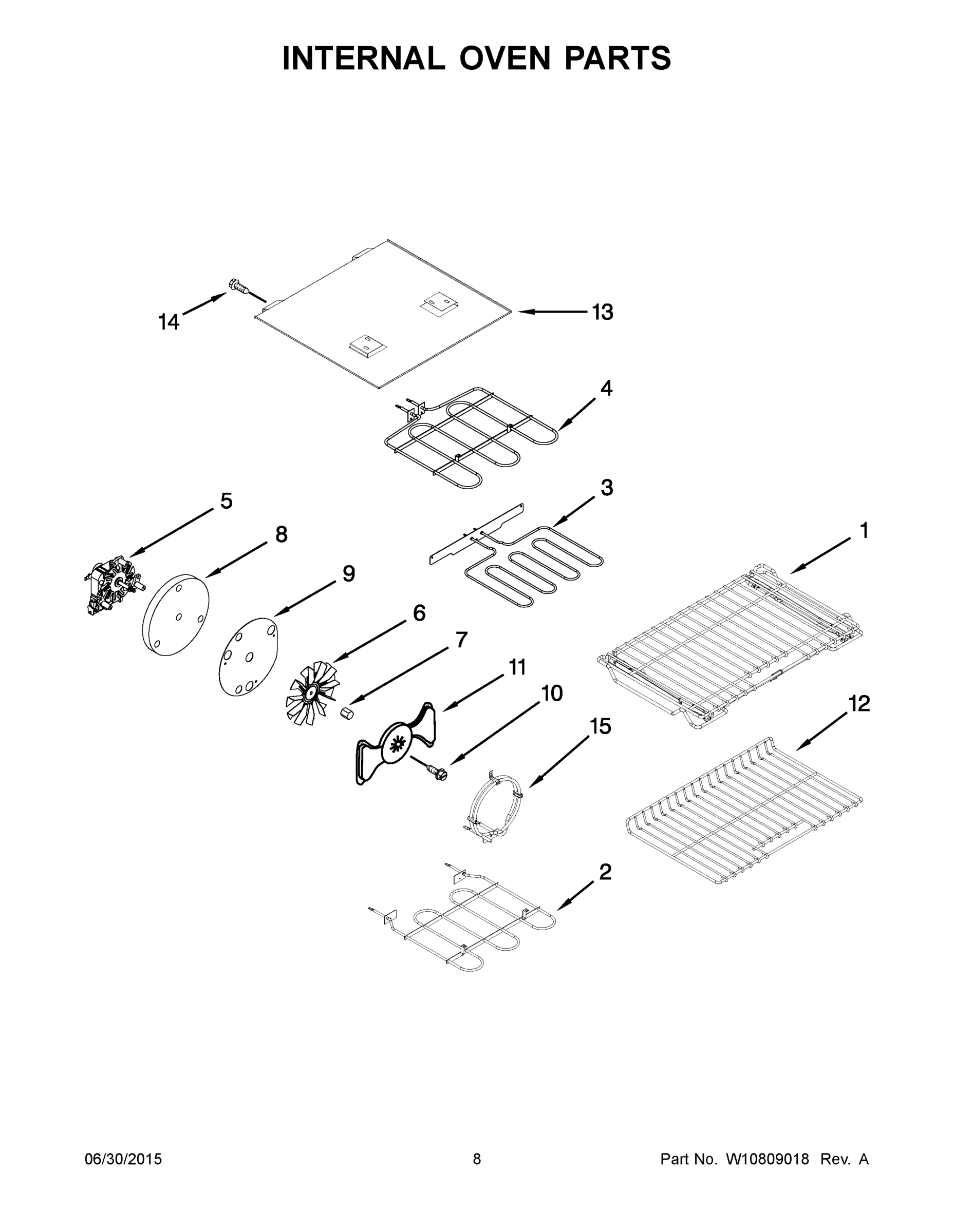 05 - INTERNAL OVEN PARTS