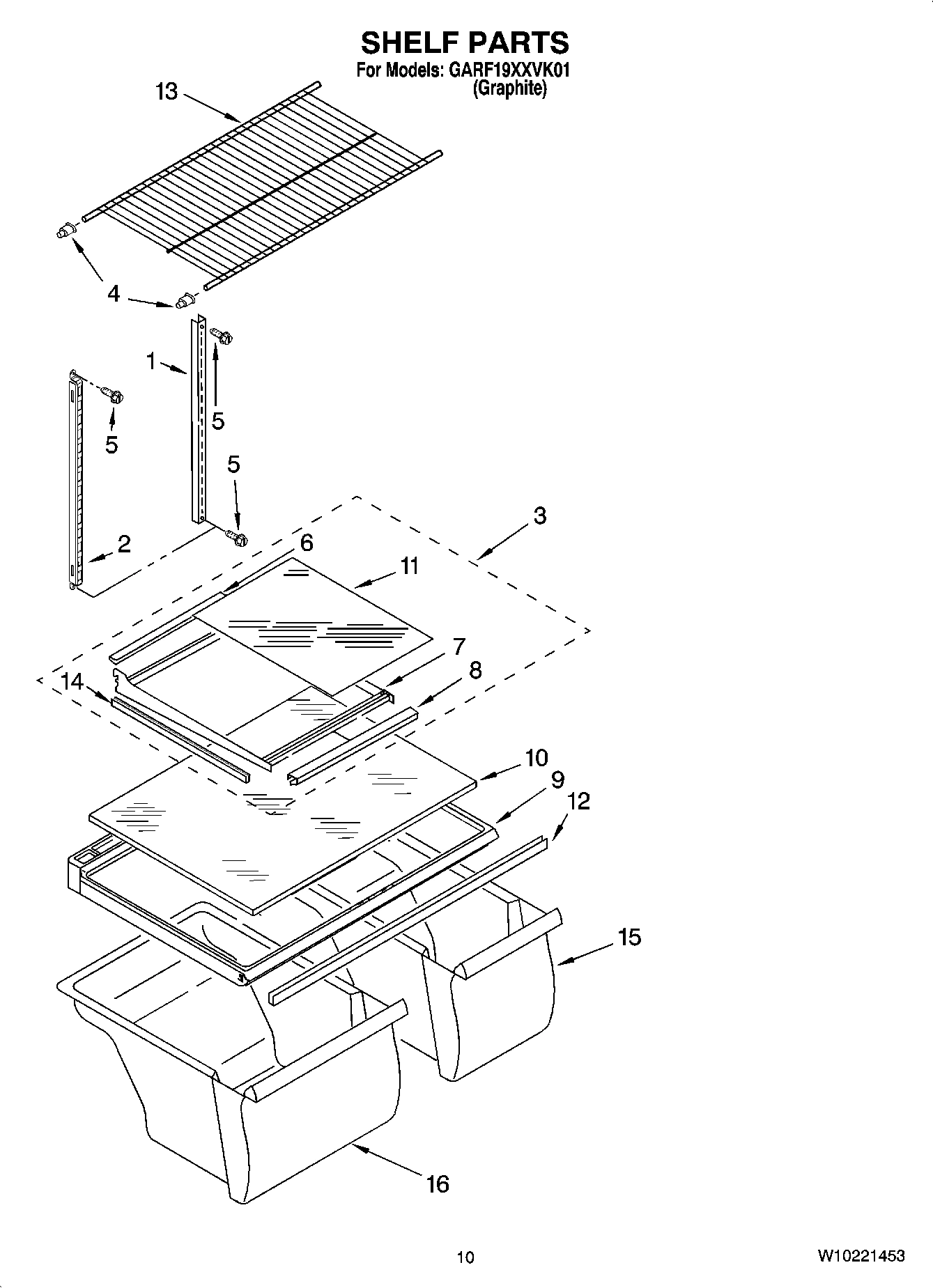 06 - SHELF PARTS, OPTIONAL PARTS