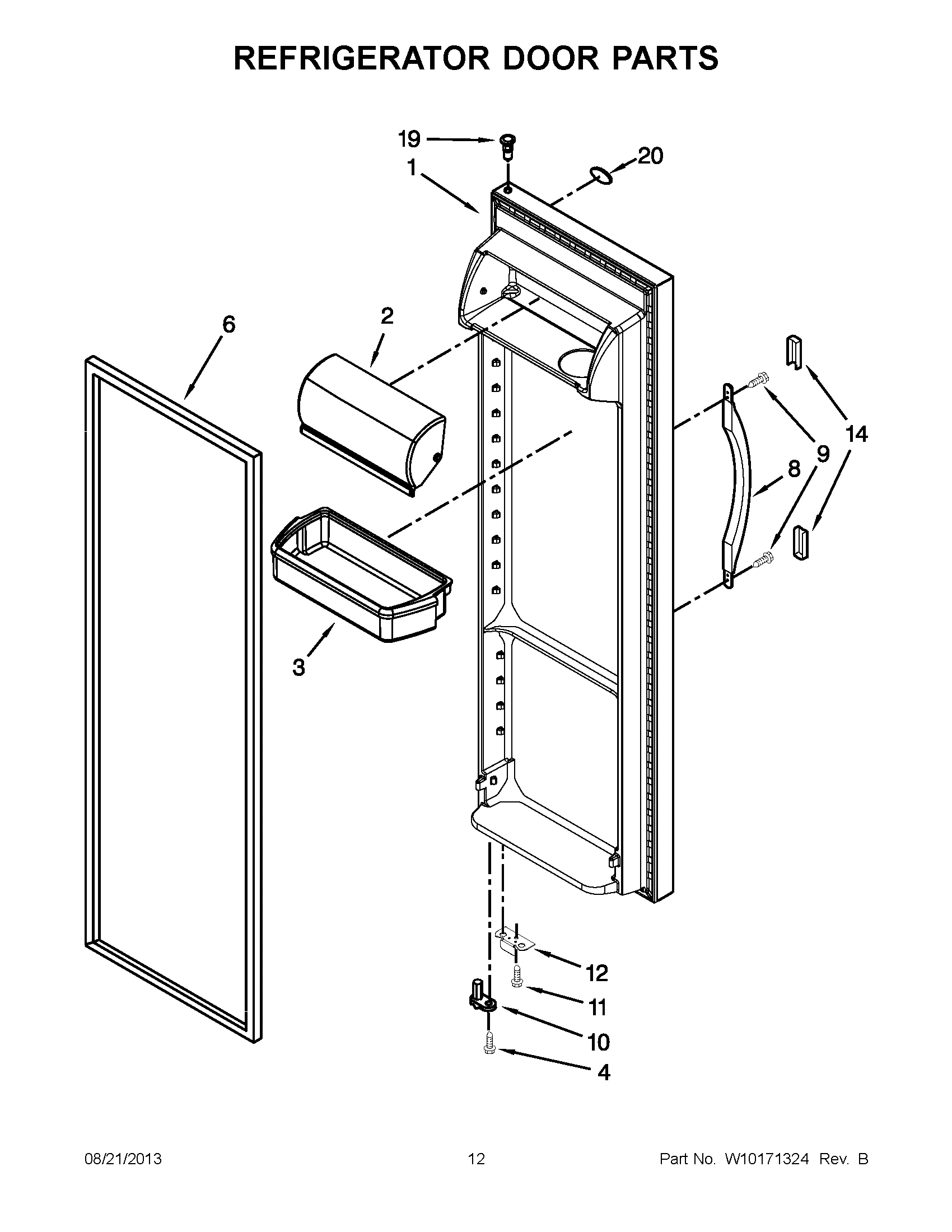 07 - REFRIGERATOR DOOR PARTS
