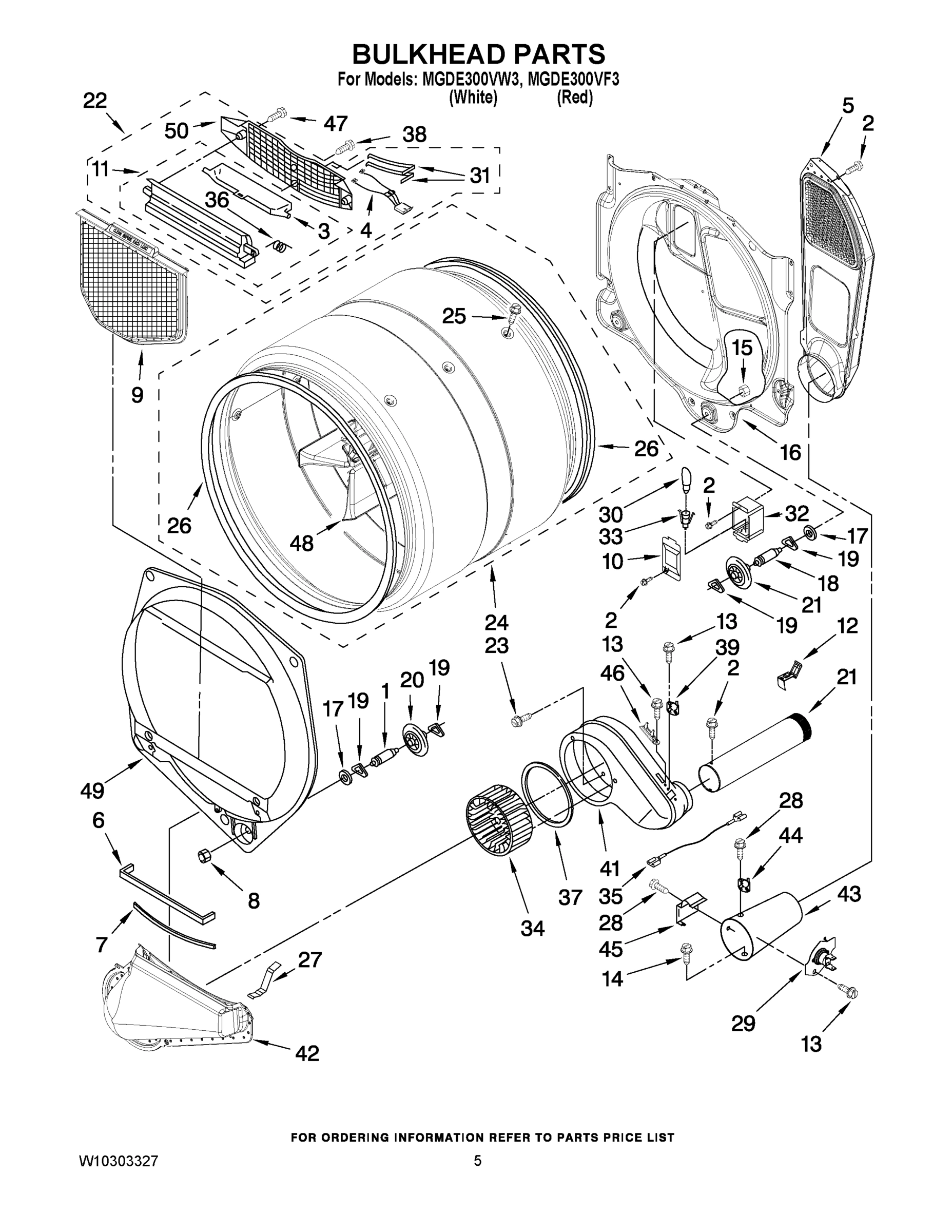 03 - BULKHEAD PARTS