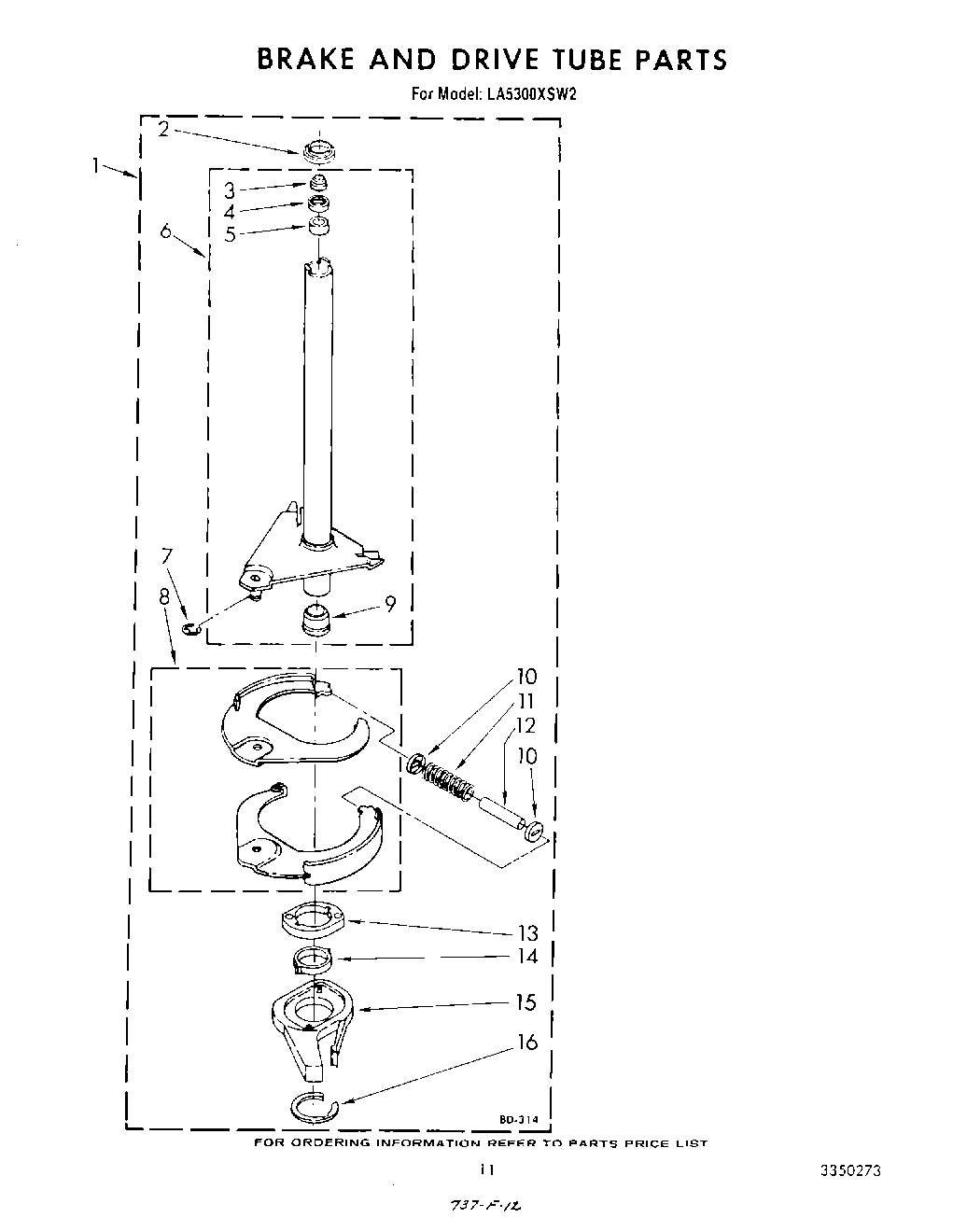 09 - BRAKE AND DRIVE TUBE