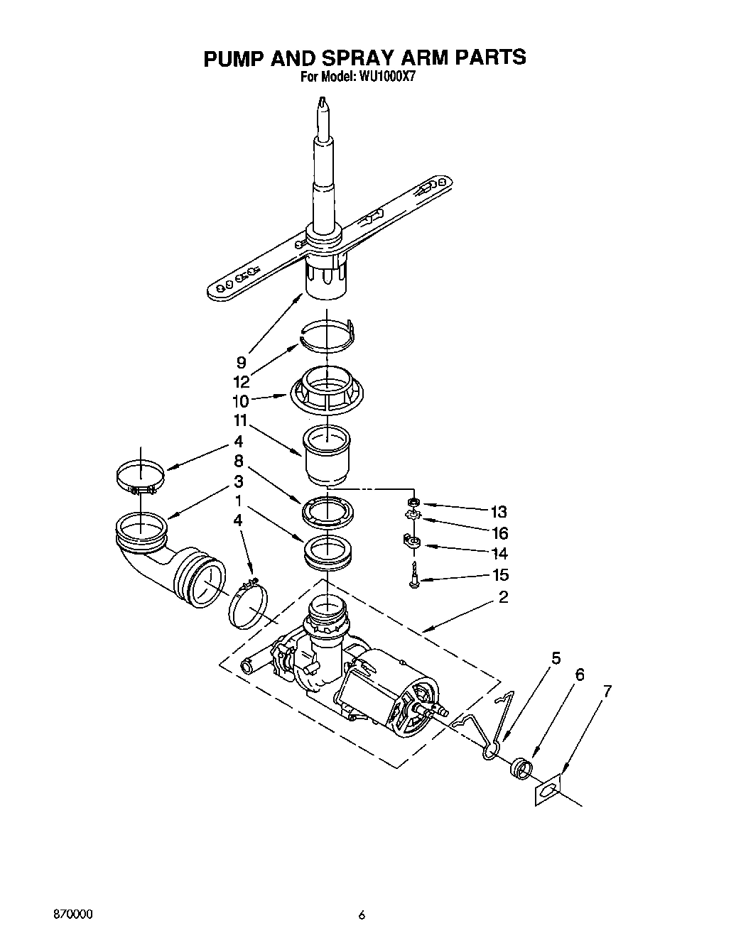 05 - PUMP AND SPRAY ARM