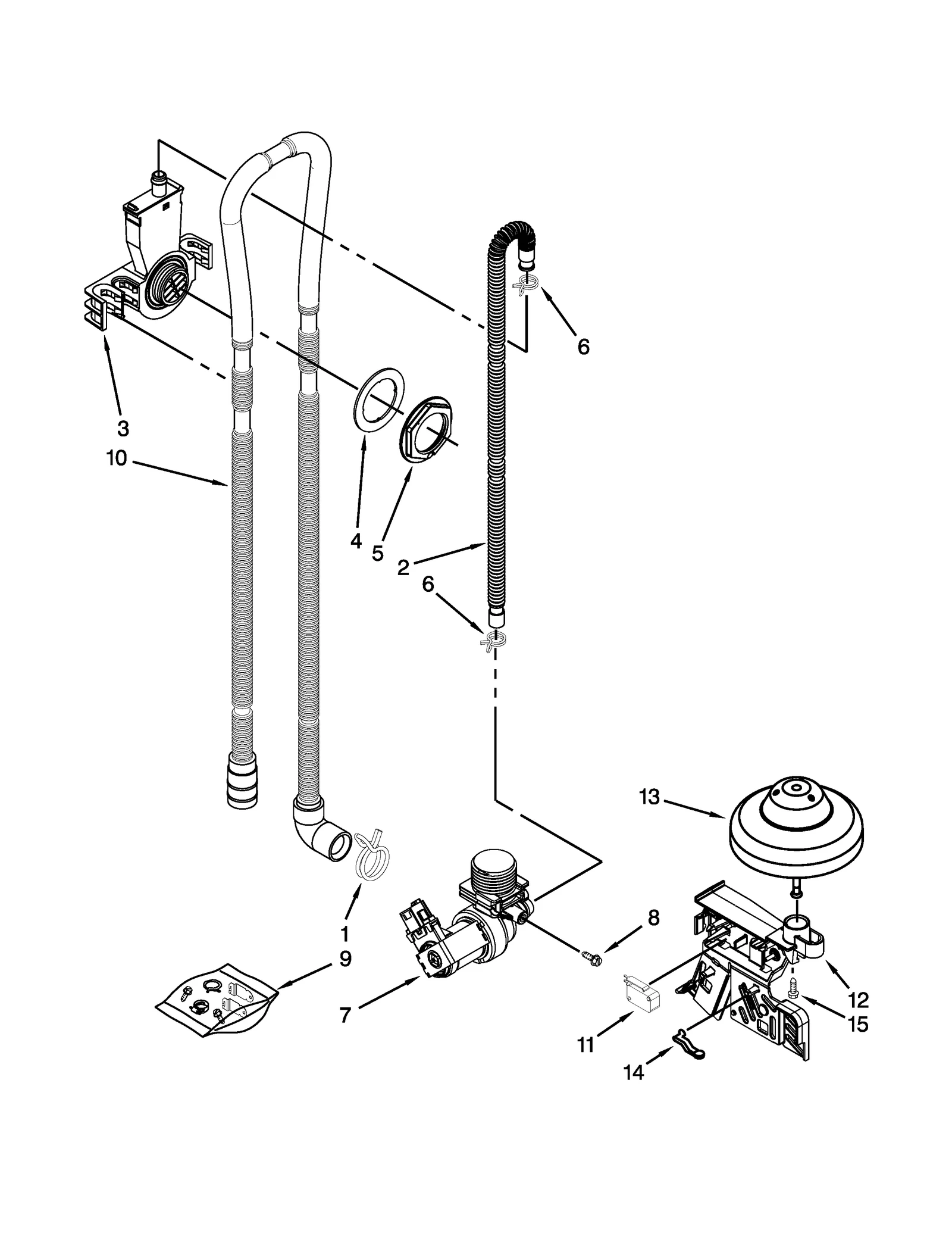 FILL, DRAIN AND OVERFILL PARTS