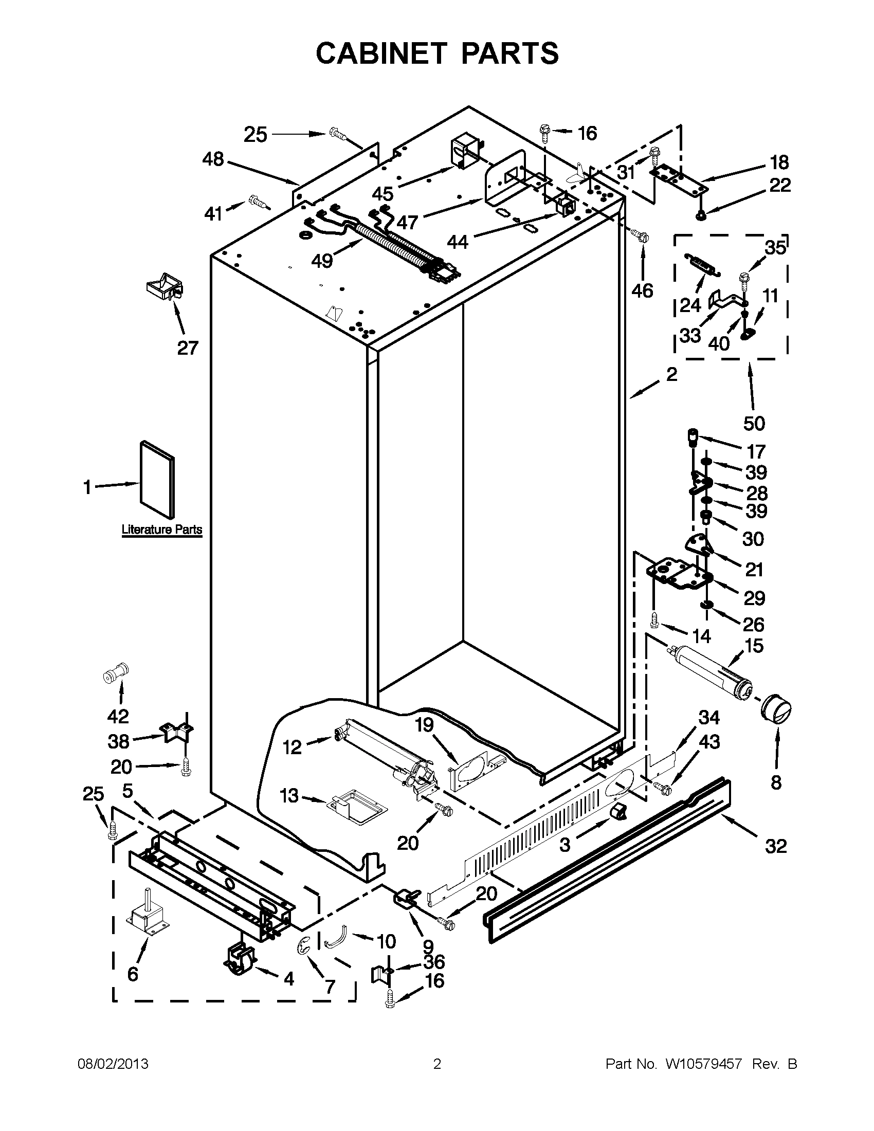 01 - CABINET PARTS